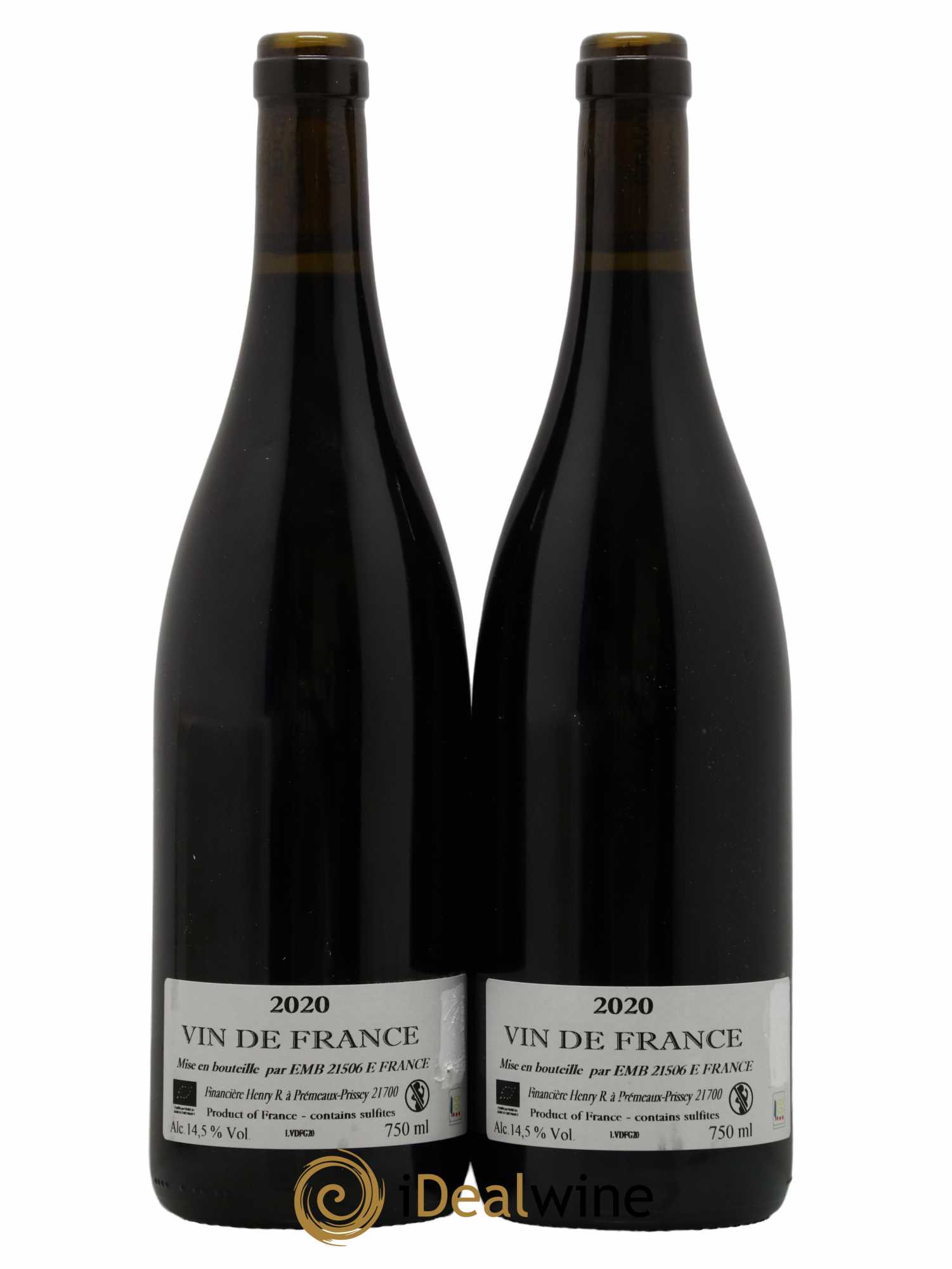 Vin de France Gamay Prieuré Roch 2020 - Lot de 2 bouteilles - 1