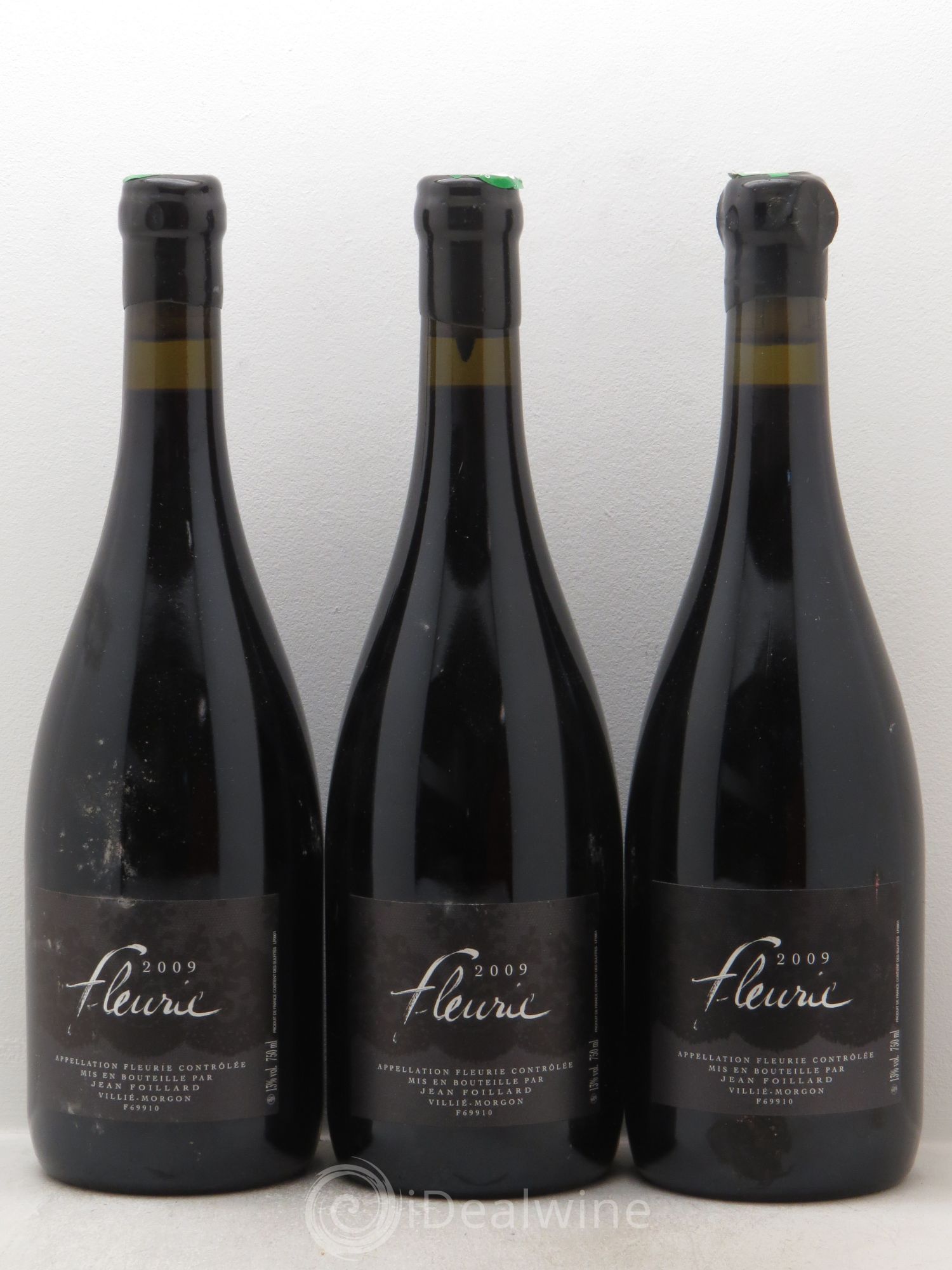 Fleurie Jean Foillard 2009 - Lot de 3 bouteilles - 0