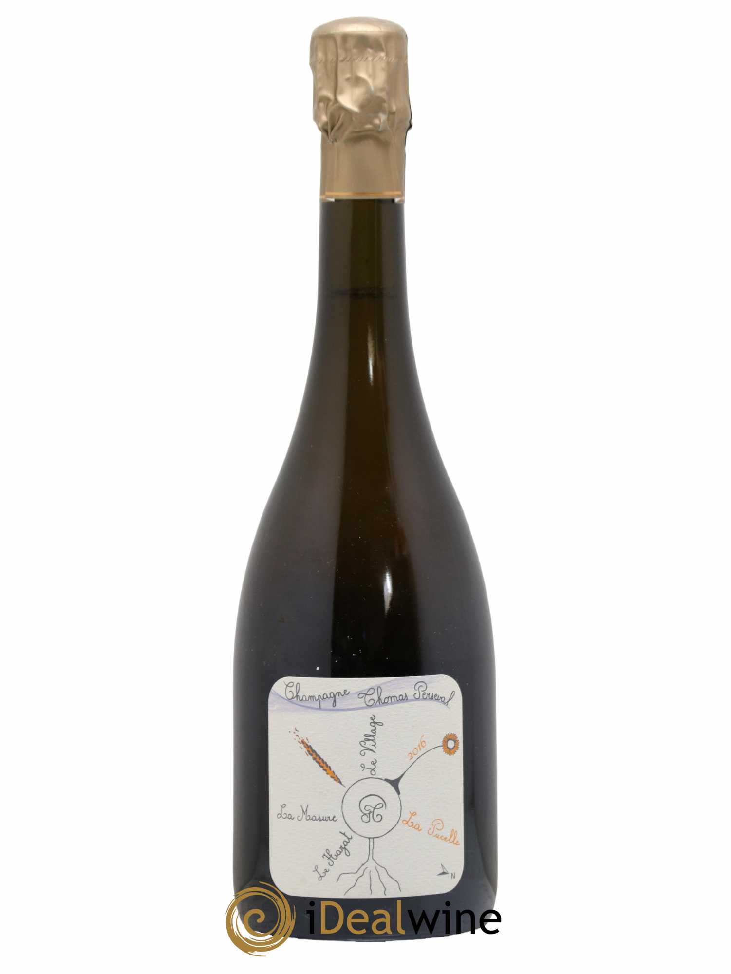 La Pucelle Brut Nature Thomas Perseval 2016 - Lot de 1 bouteille - 0