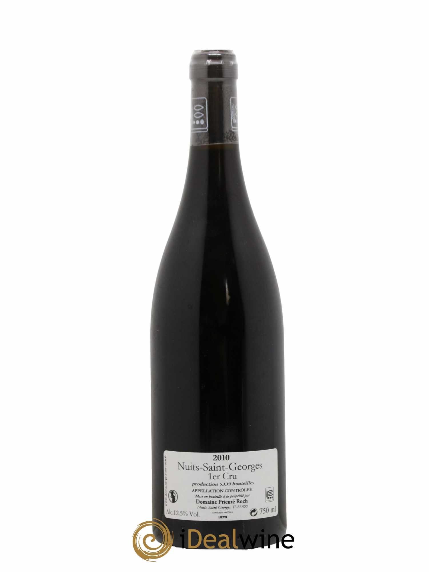 Nuits-Saint-Georges 1er Cru Vieilles Vignes Prieuré Roch 2010 - Lot de 1 bouteille - 1