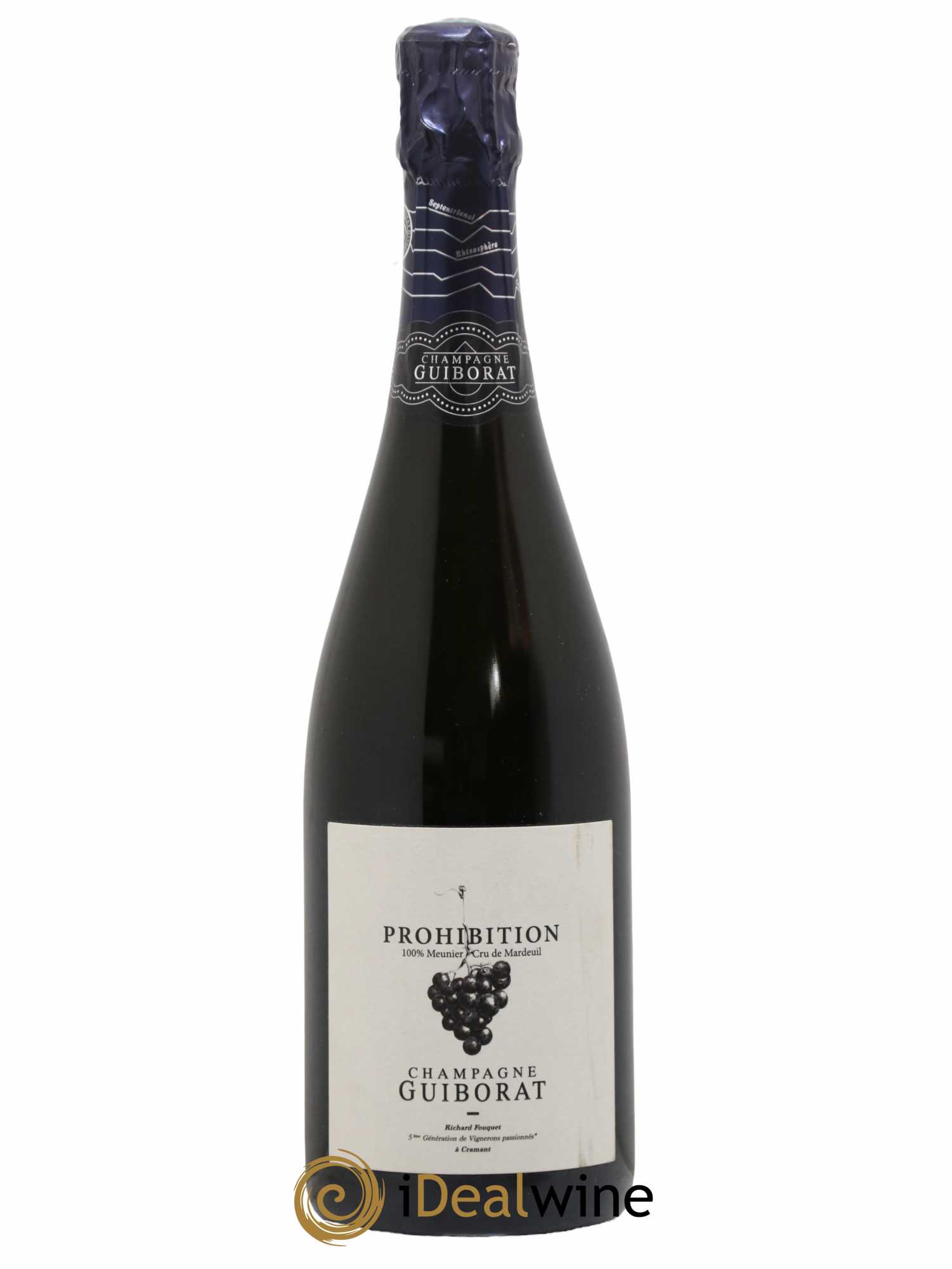 Prohibition 100% Meunier Guiborat - Lot de 1 bouteille - 0