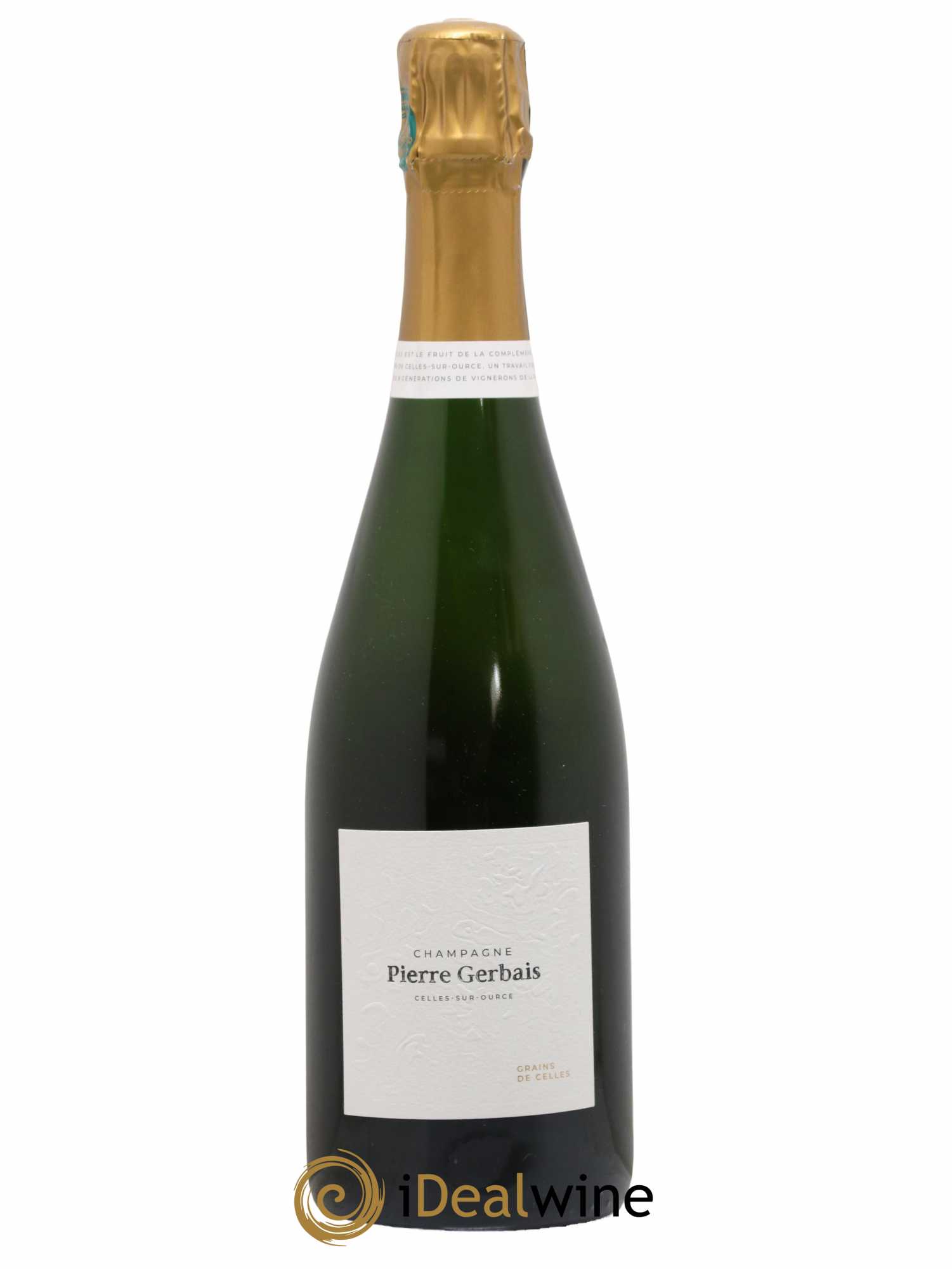 Champagne Grains de Celles Pierre Gerbais - Lot de 1 bouteille - 0