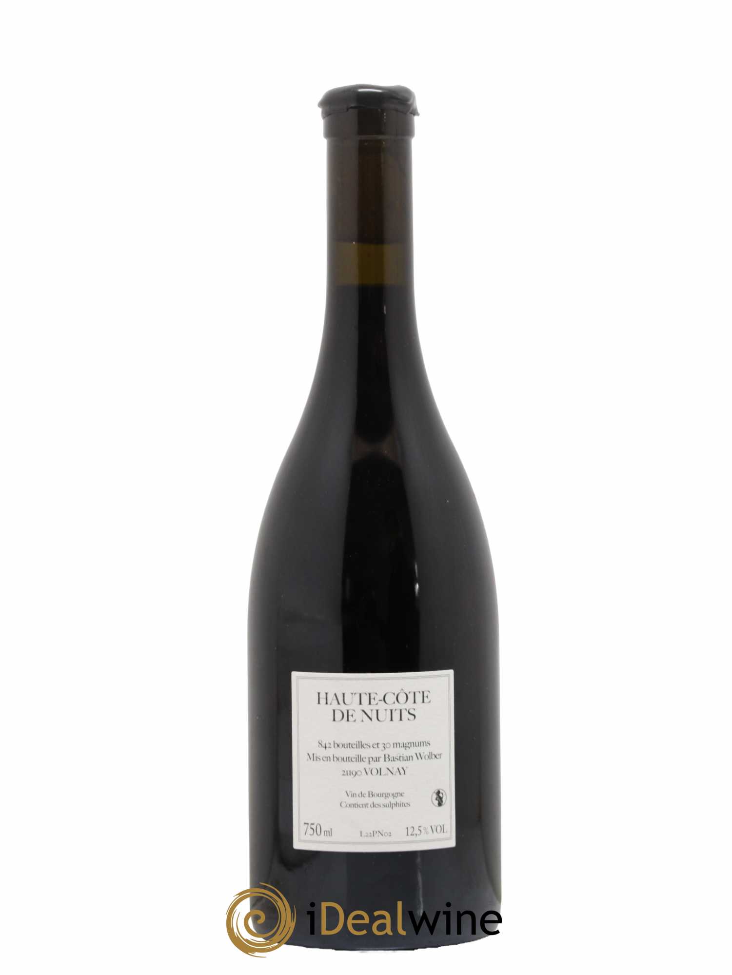 Hautes-Côtes de Nuits Laisse Tomber Bastian Wolber 2022 - Lot de 1 bouteille - 1