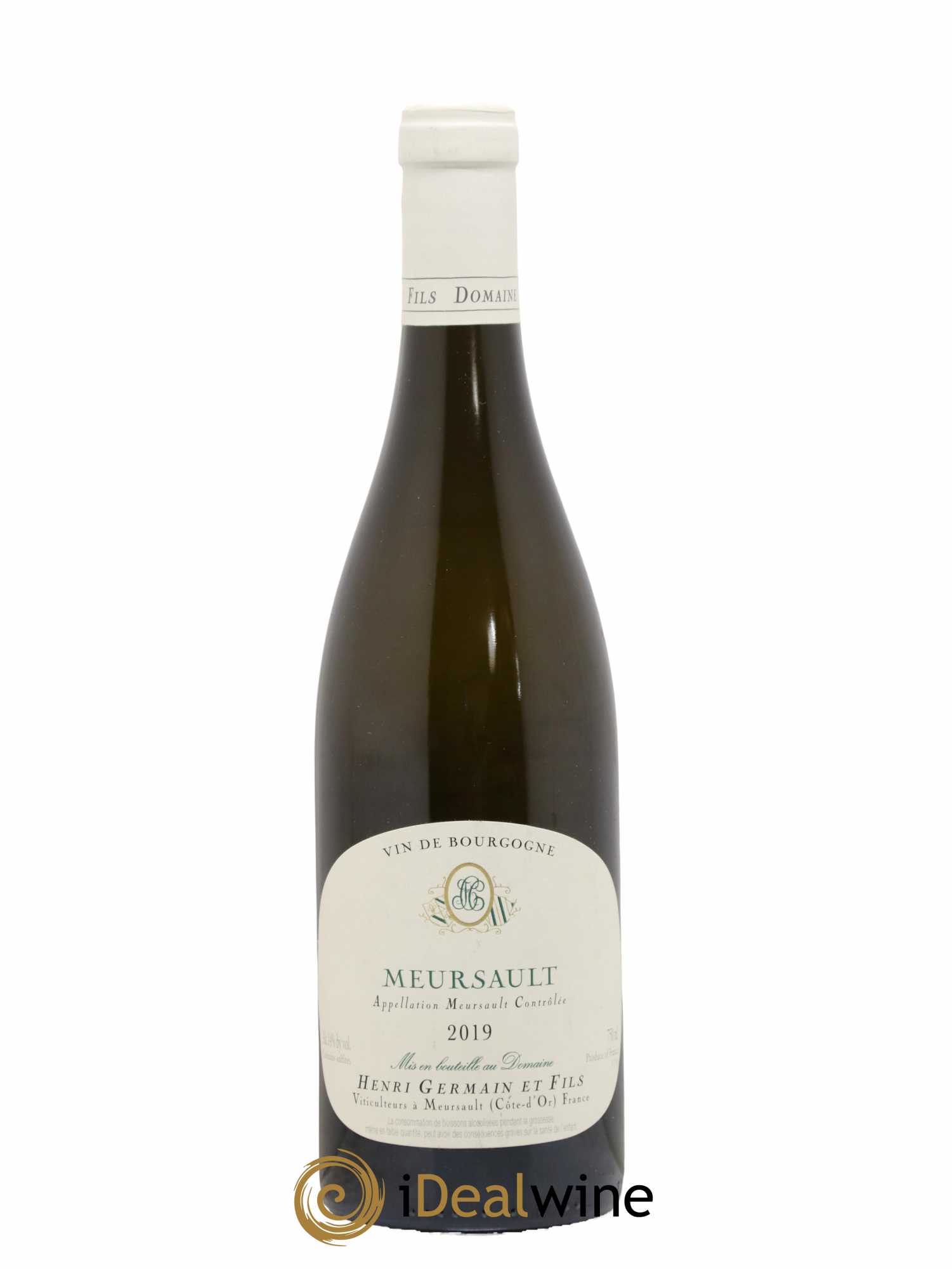 Meursault Henri Germain 2019 - Lot de 1 bouteille - 0