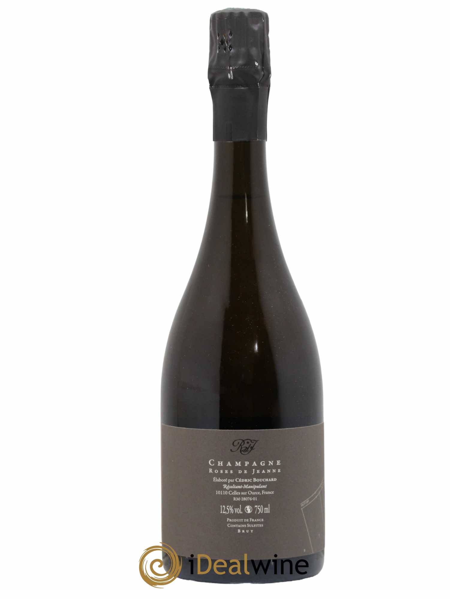 Roses de Jeanne Côte de Val Vilaine Blanc de Noirs Cédric Bouchard 2020 - Lot de 1 bouteille - 1