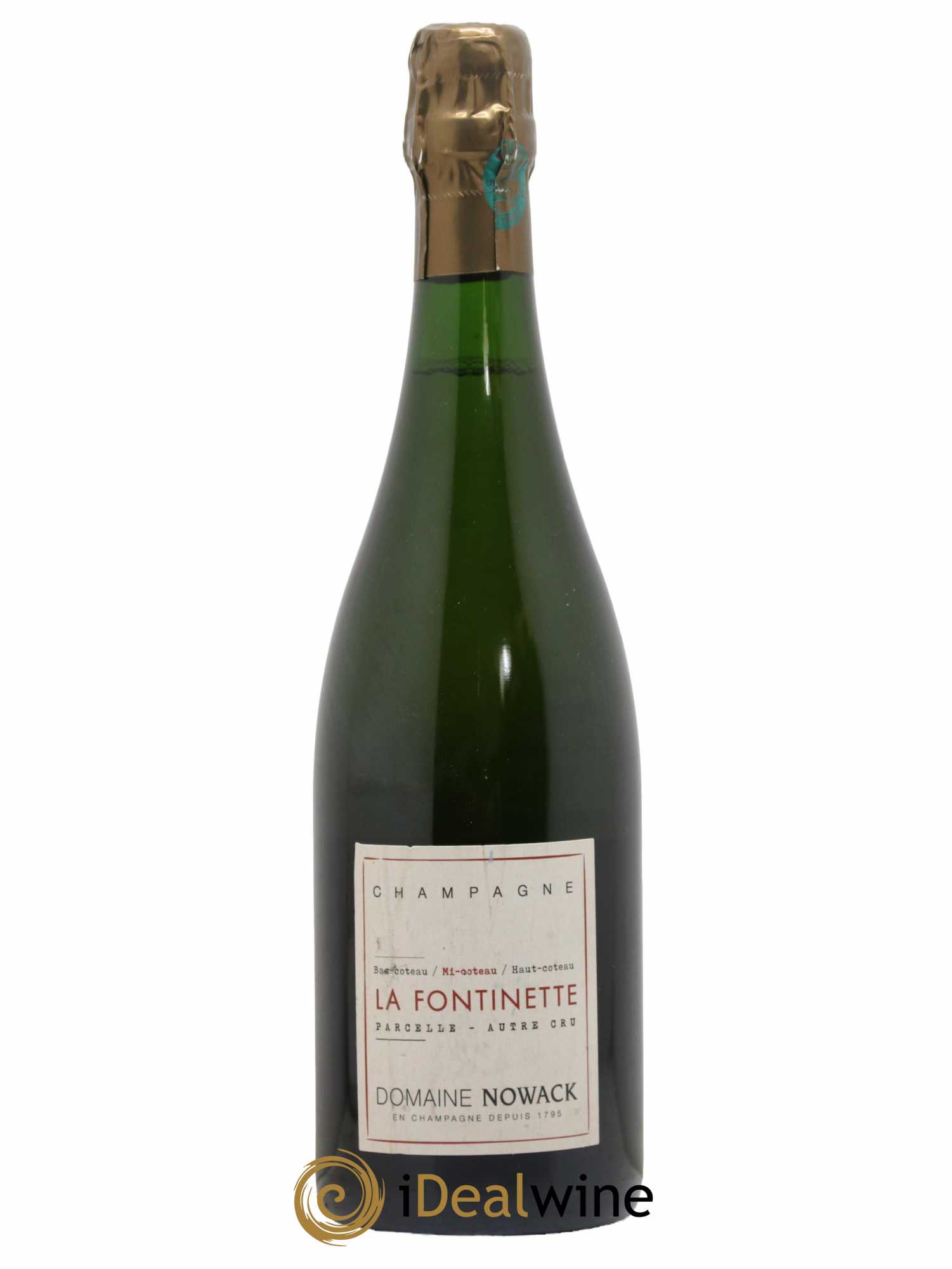 Champagne Nowack La Fontinette 2019 - Lot de 1 bouteille - 0