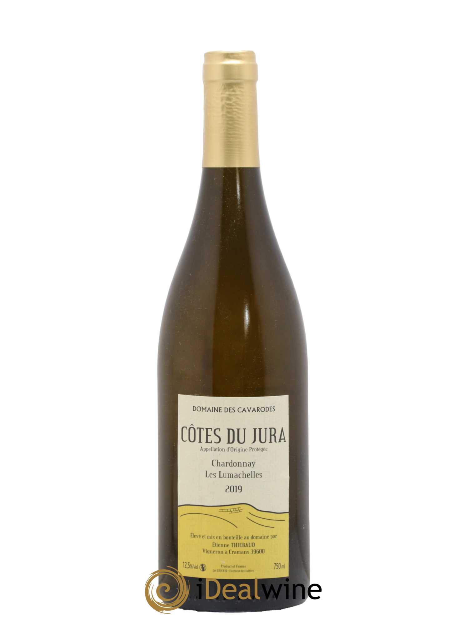 Côtes du Jura Chardonnay Les Lumachelles Cavarodes (Domaine des) - Etienne Thiébaud 2019 - Lot de 1 bouteille - 0