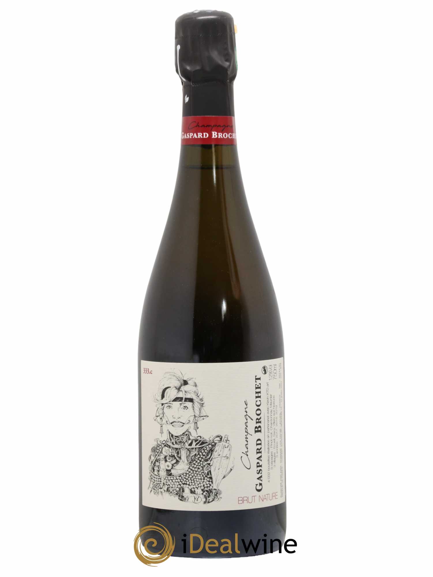 Champagne 333.C Gaspard Brochet - Lot de 1 bouteille - 0