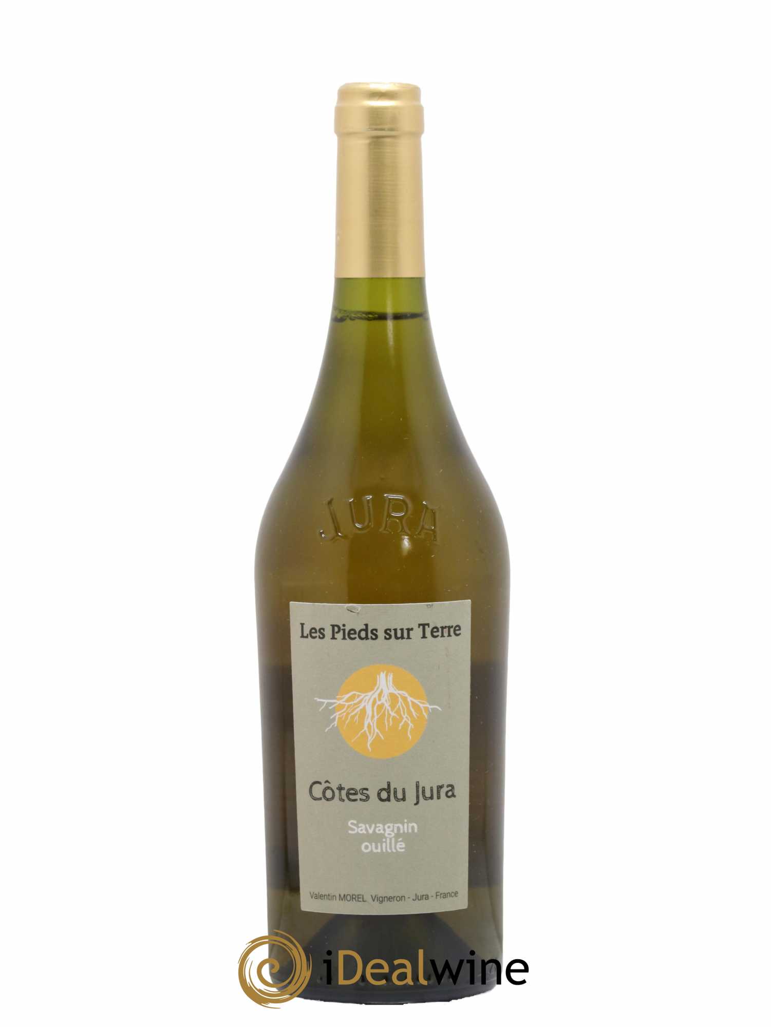 Côtes du Jura Savagnin Ouillé Les Pieds sur Terre Valentin Morel 2018 - Lot de 1 bouteille - 0
