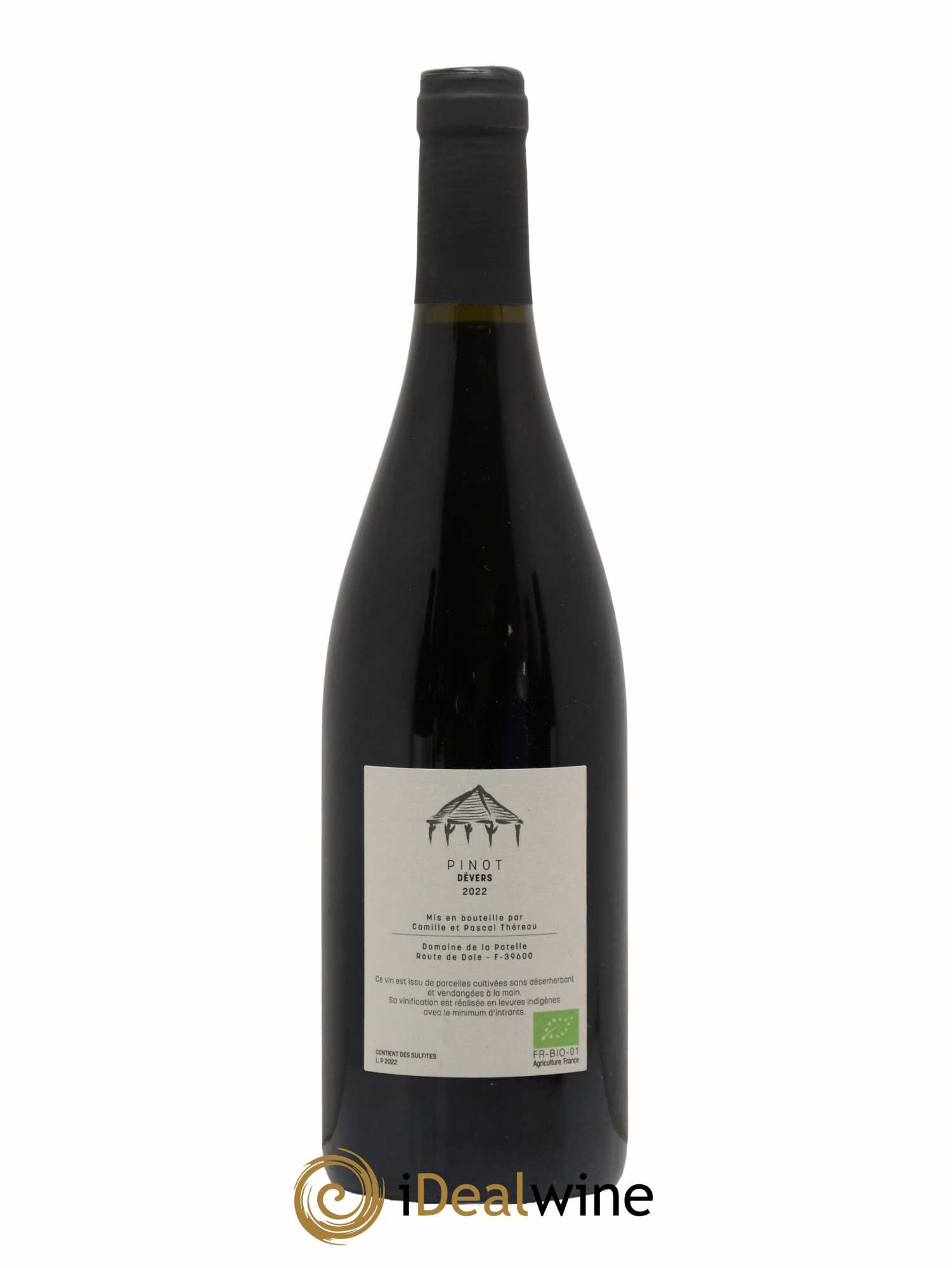 Vin de France Dévers Domaine La Patelle 2022 - Lot of 1 bottle - 1
