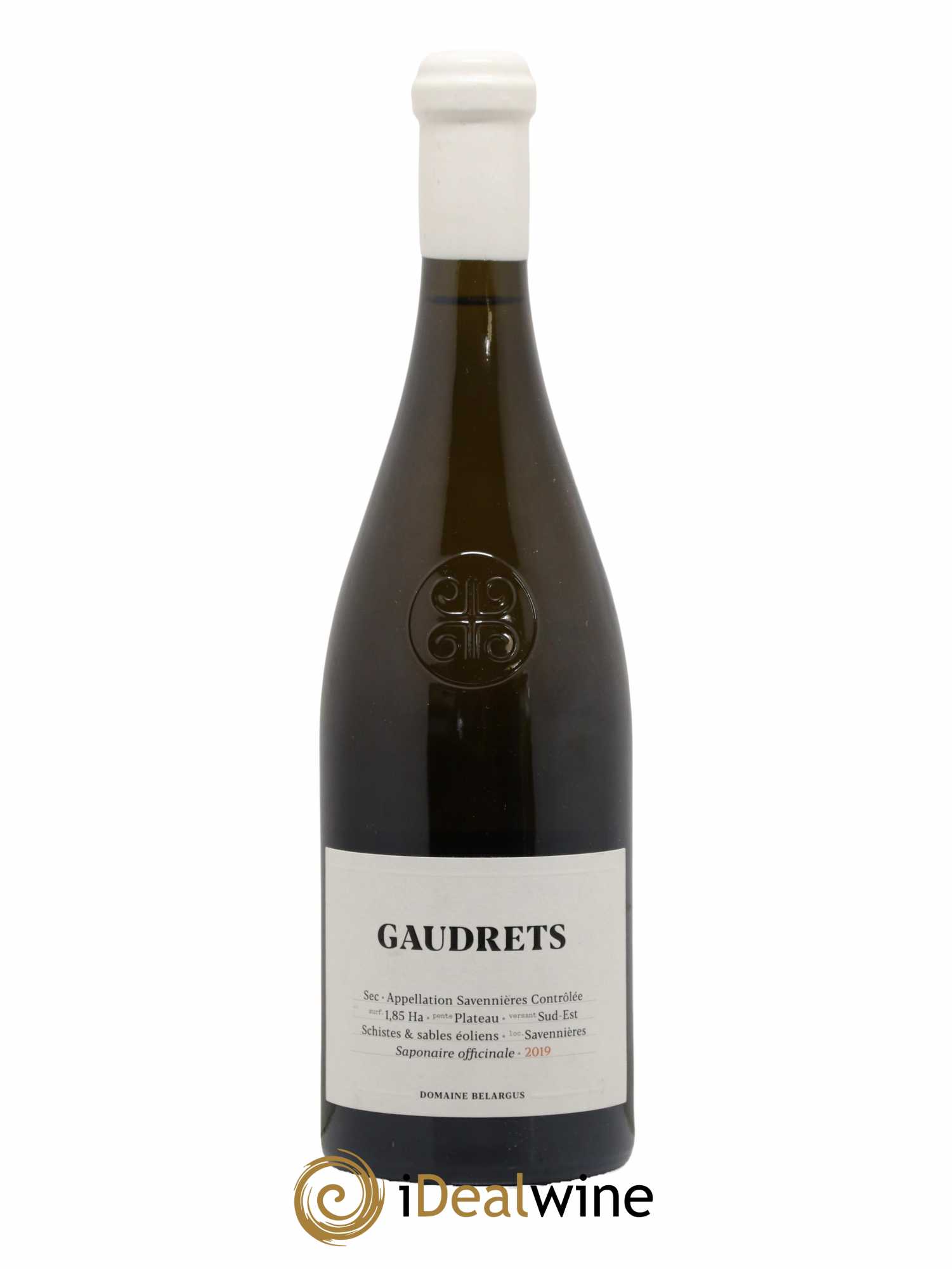 Savennières Gaudrets Belargus 2019 - Lot de 1 bouteille - 0