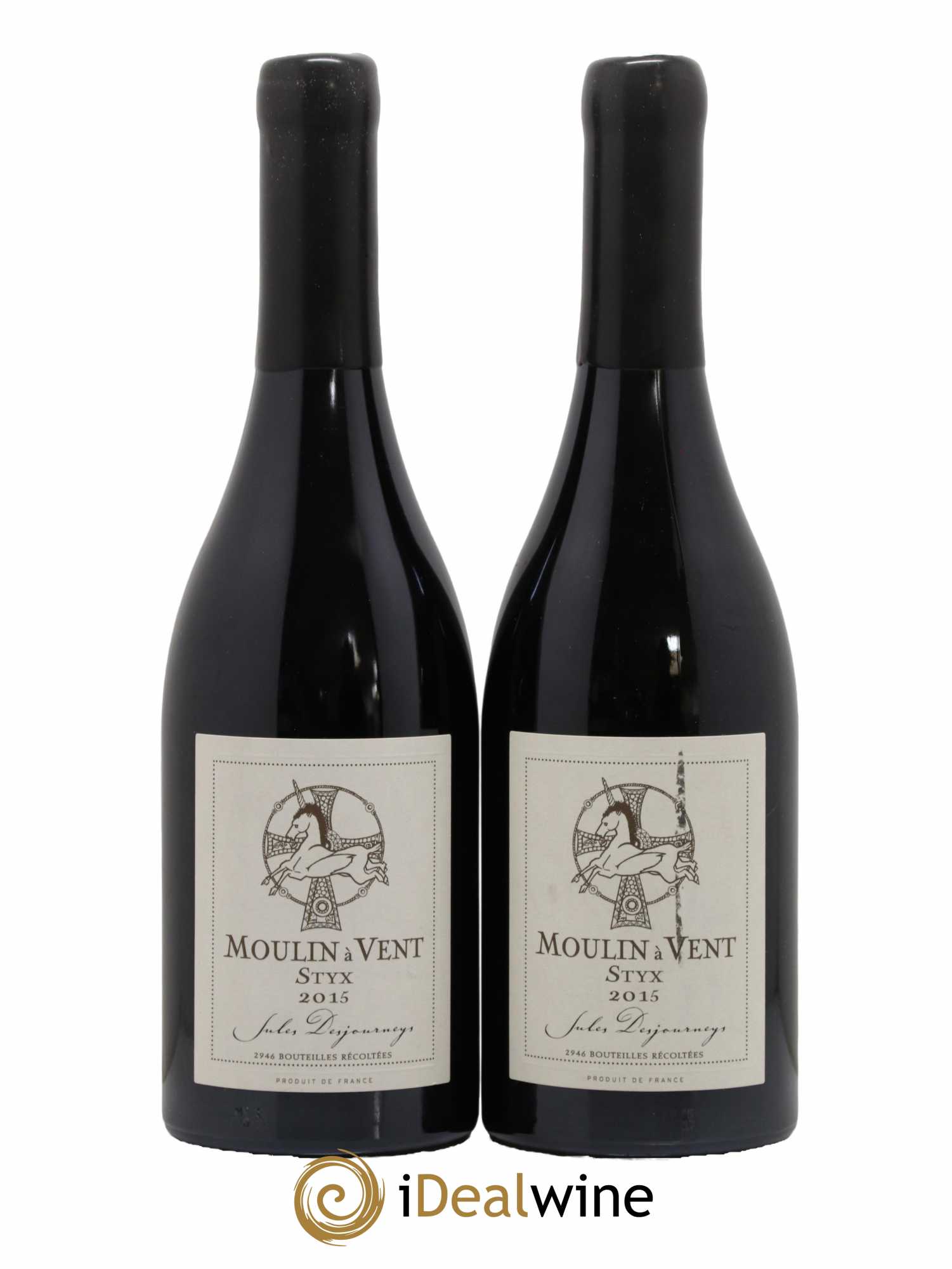 Moulin-à-Vent Styx Jules Desjourneys 2015 - Lot de 2 bouteilles - 0