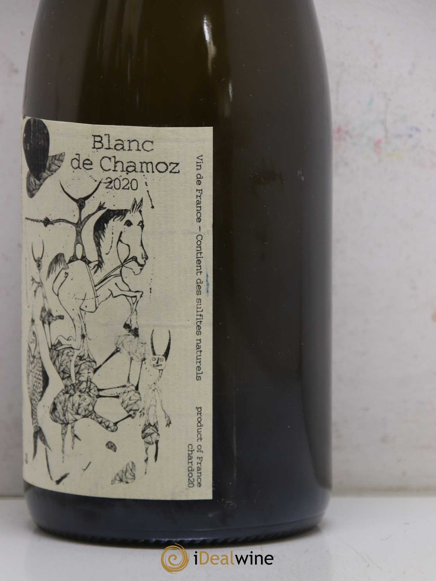 Vin de France Blanc de Chamoz Chardonnay Morgane Turlier 2020 - Lot de 1 bouteille - 1