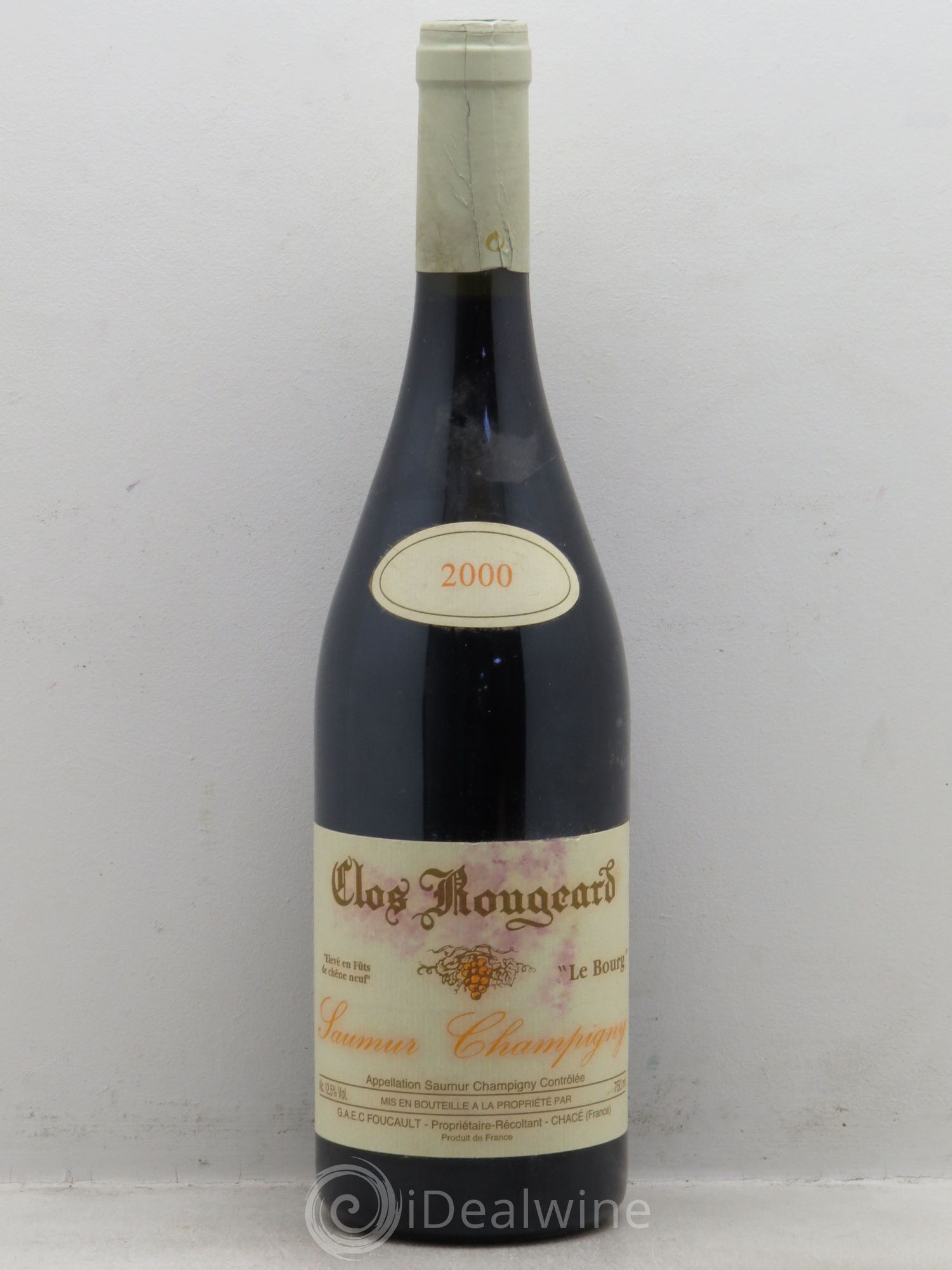 Saumur-Champigny Le Bourg Clos Rougeard 2000 - Lot de 1 bouteille - 0