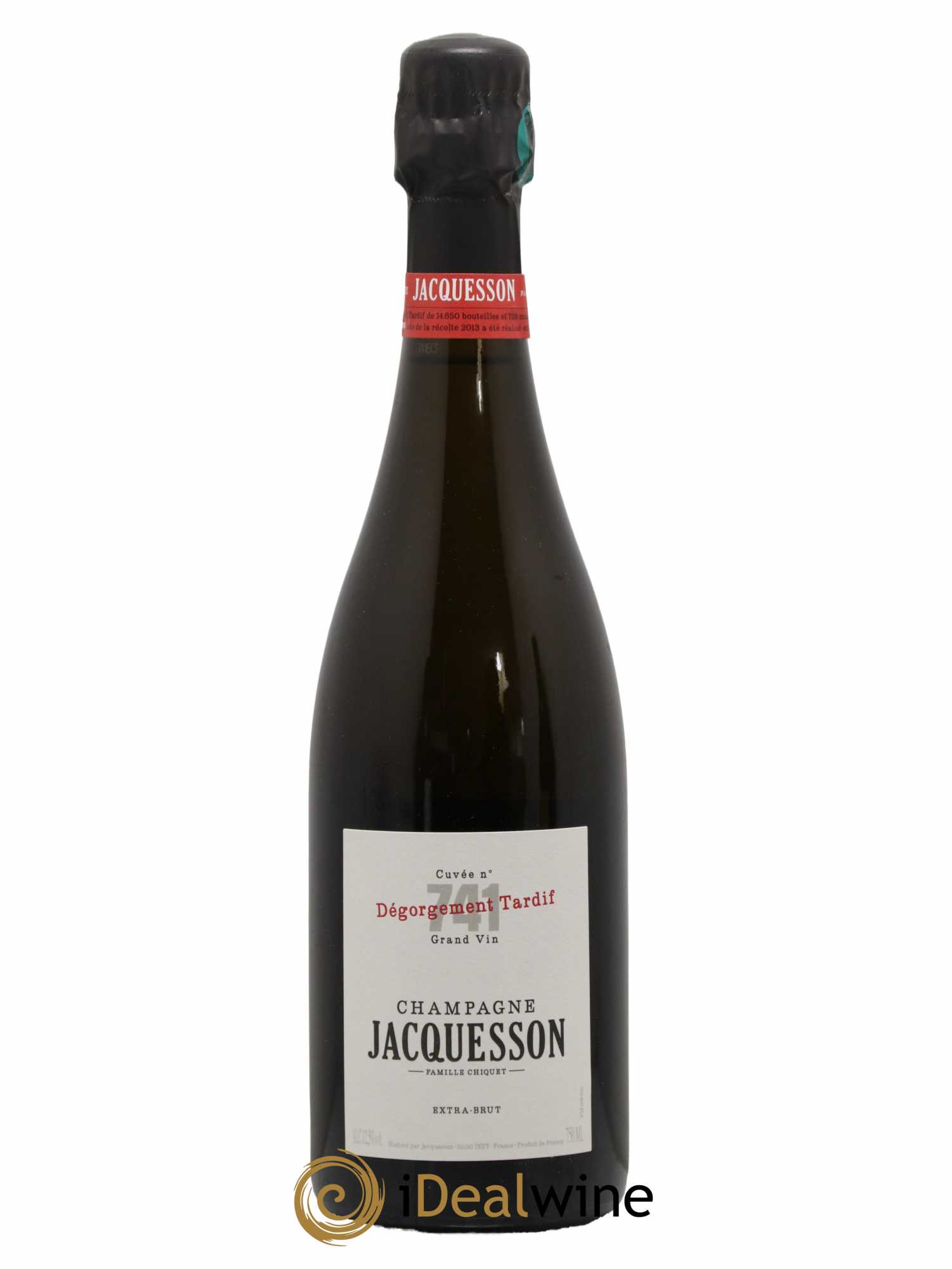Cuvée 741 Dégorgement Tardif Extra-Brut Jacquesson - Lot de 1 bouteille - 0
