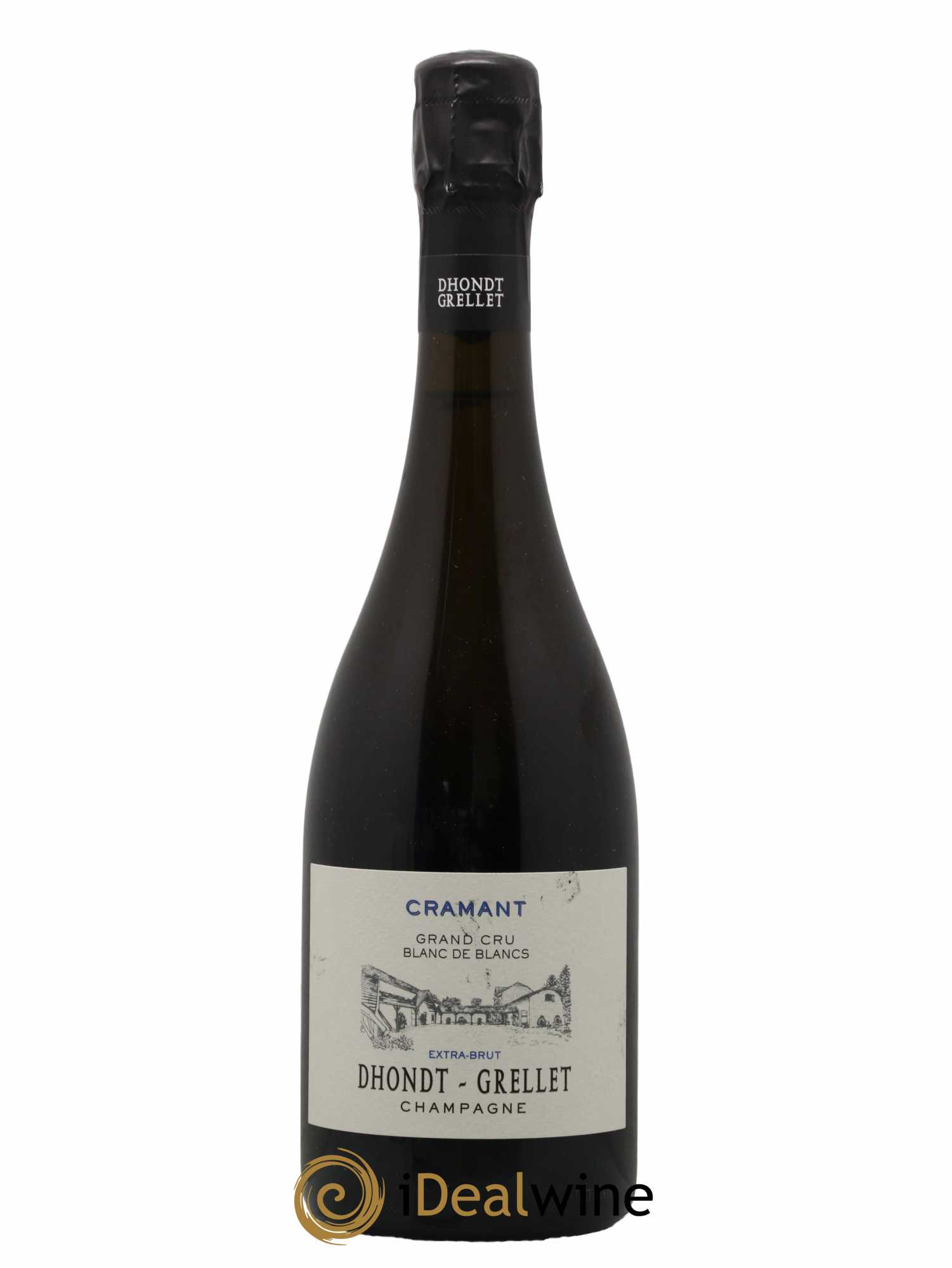 Cramant Dhondt Grellet Grand Cru Blanc de Blancs Extra Brut - Lot de 1 bouteille - 0