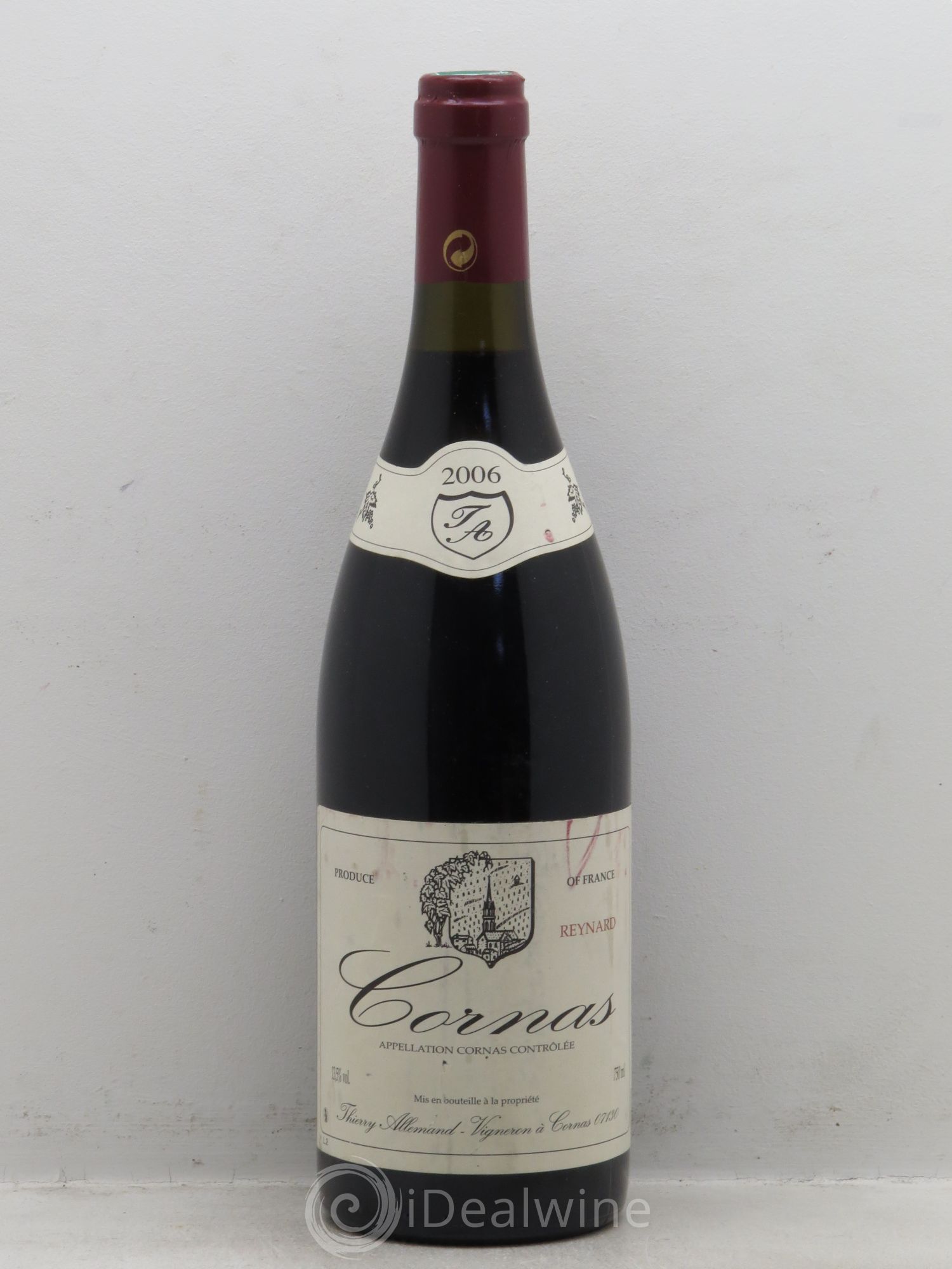 Cornas Thierry Allemand Reynard 2006 - Lot de 1 bouteille - 0