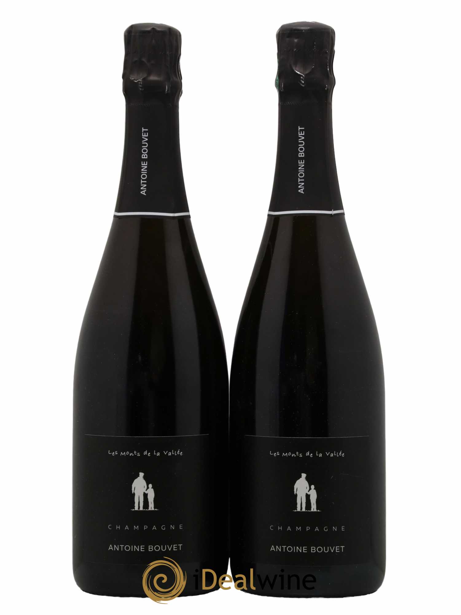 Les Monts de la Vallée Blanc de Noirs Brut Antoine Bouvet - Lot de 2 bouteilles - 0
