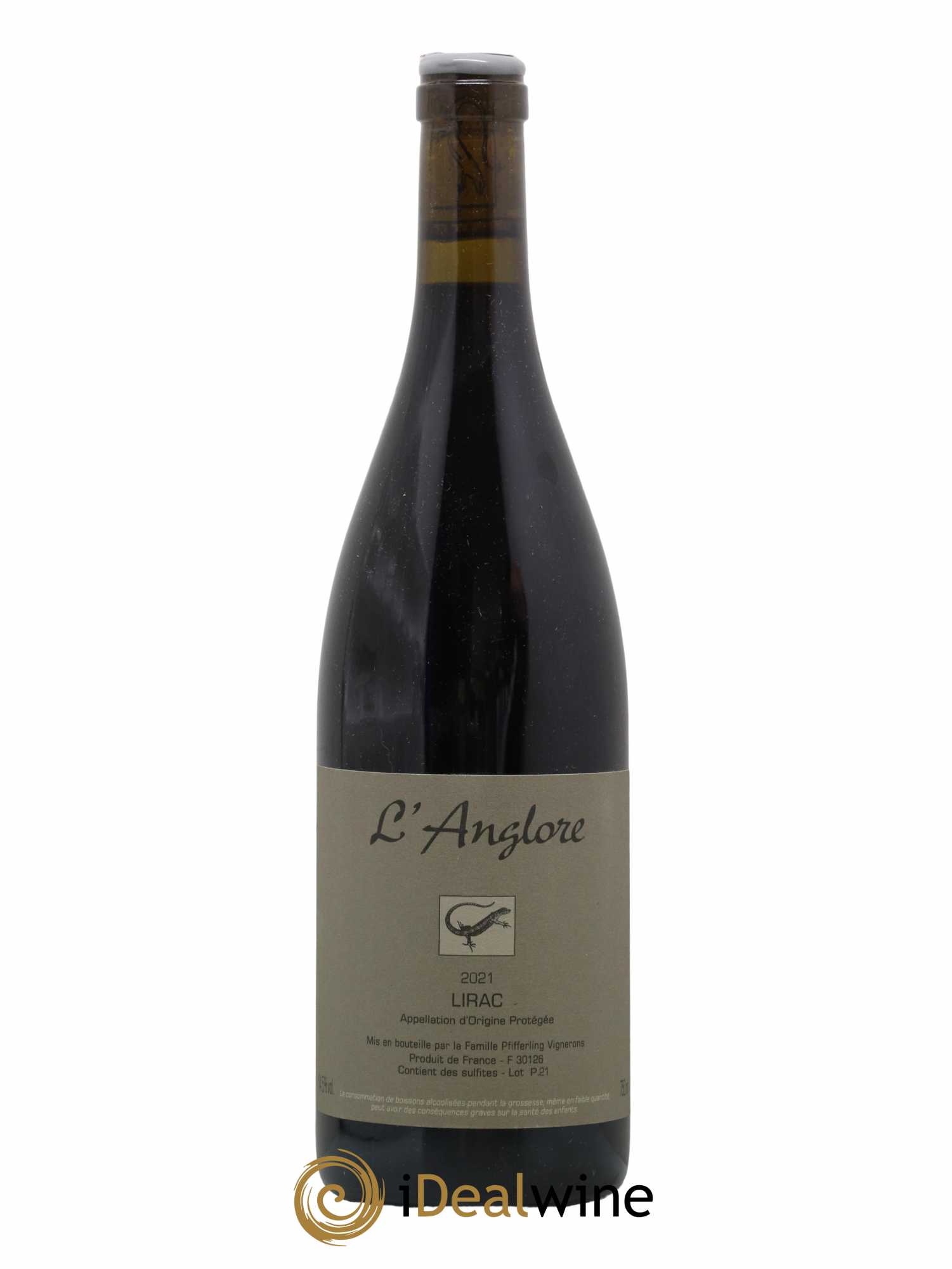 Lirac L'Anglore 2021 - Lot de 1 bouteille - 0