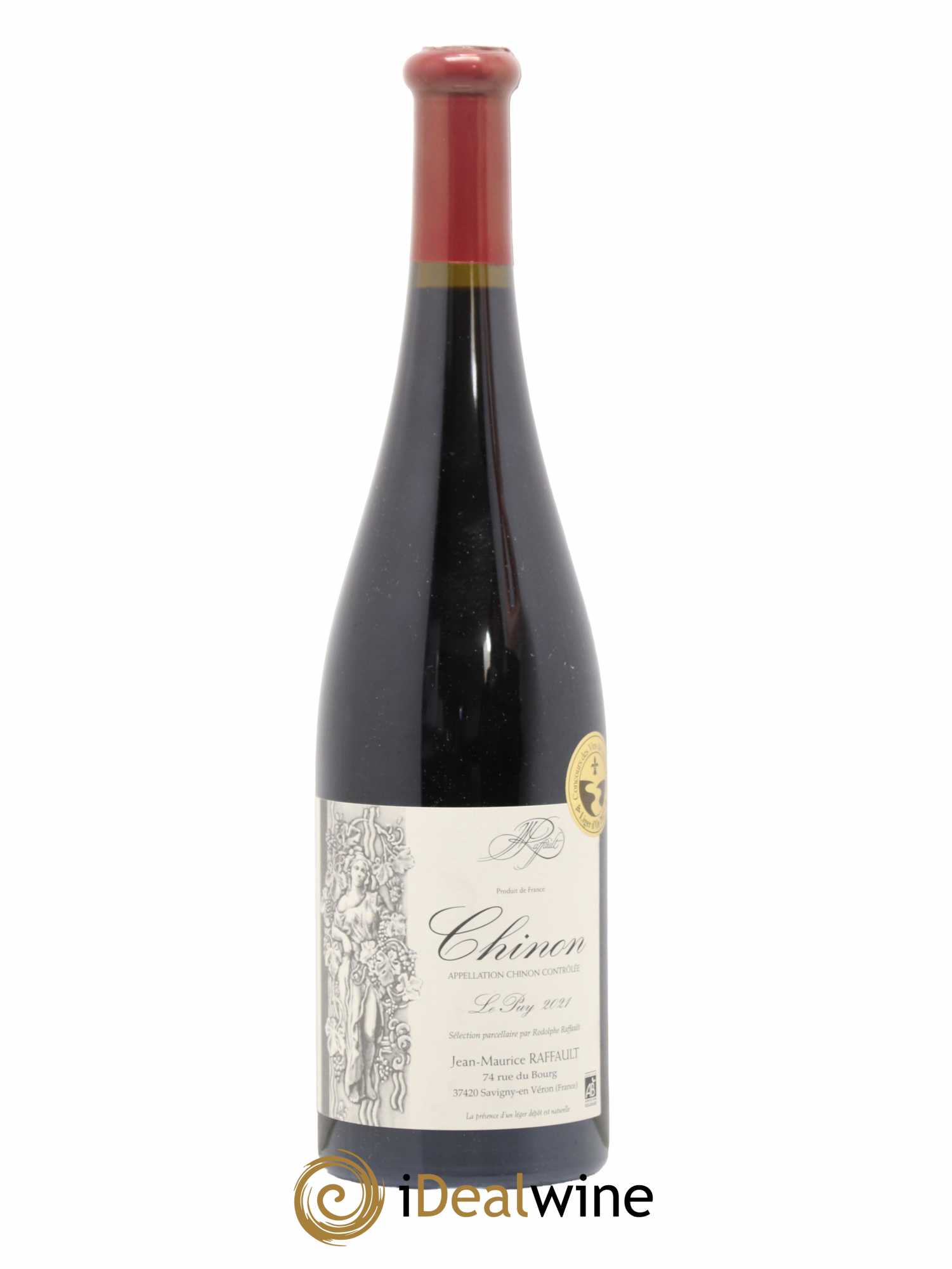 Chinon Le Puy Raffault 2021 - Lot de 1 bouteille - 0