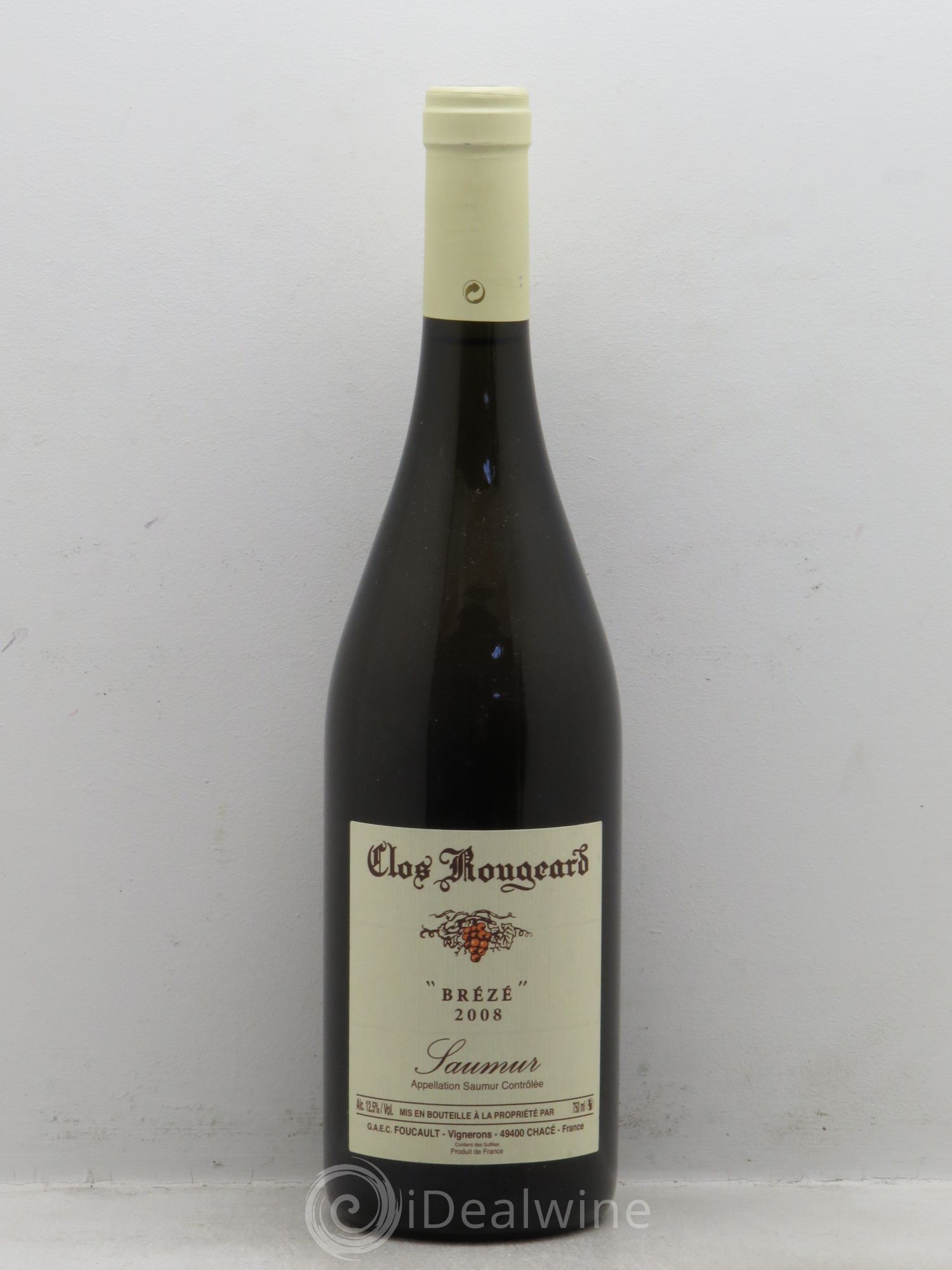 Saumur Brézé Clos Rougeard 2008 - Lot de 1 bouteille - 0