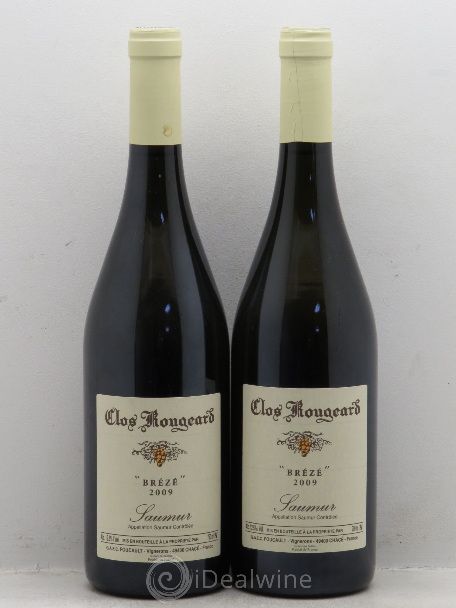 Saumur Brézé Clos Rougeard 2009 - Lot de 2 bouteilles - 0