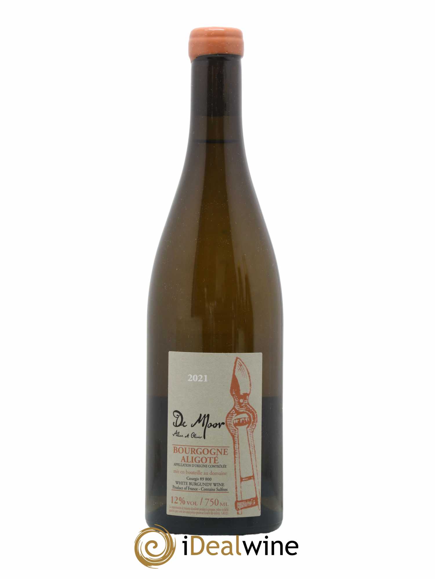 Bourgogne Aligoté Alice et Olivier De Moor 2021 - Lot de 1 bouteille - 0