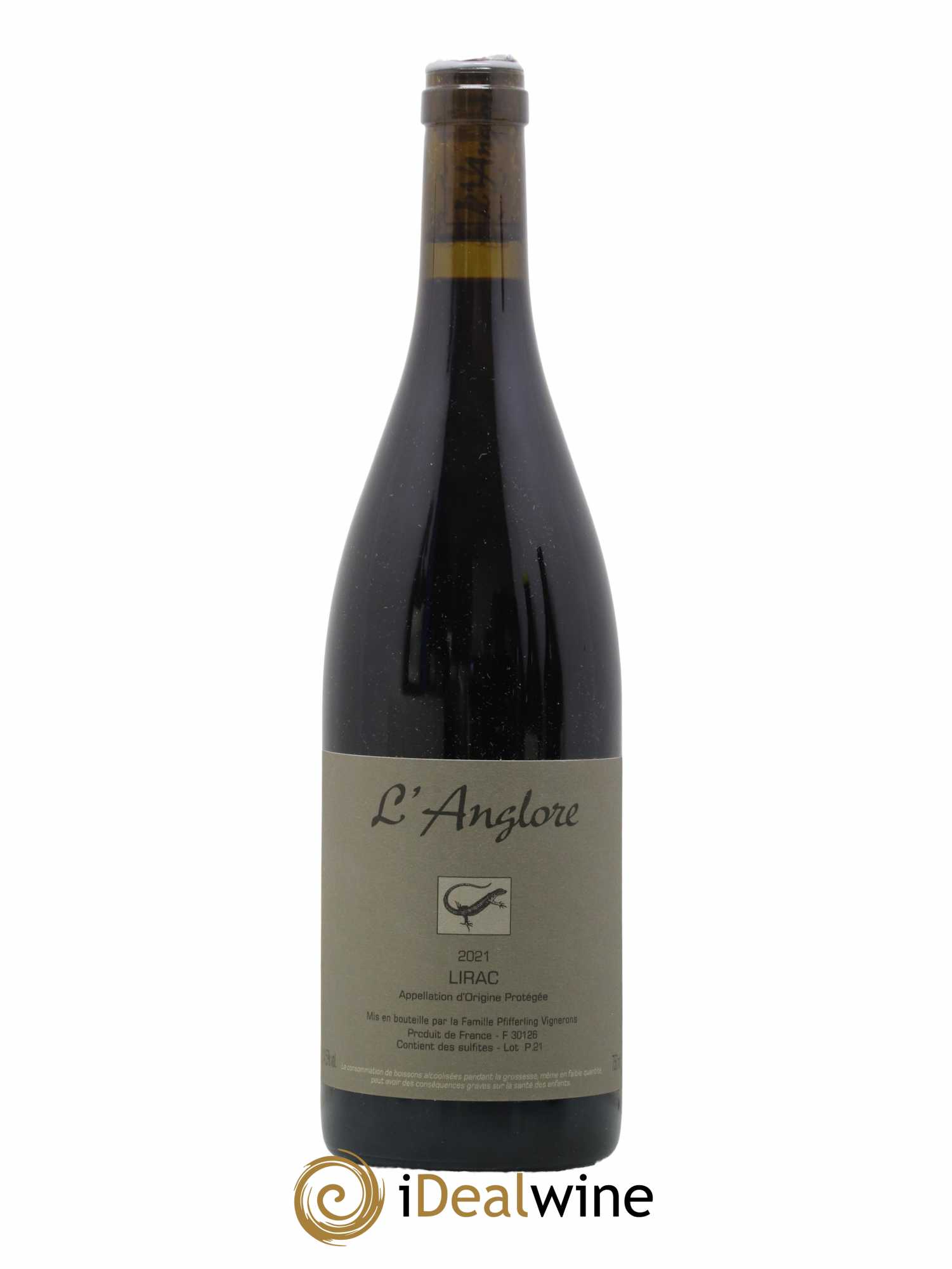 Lirac L'Anglore 2021 - Lot de 1 bouteille - 0