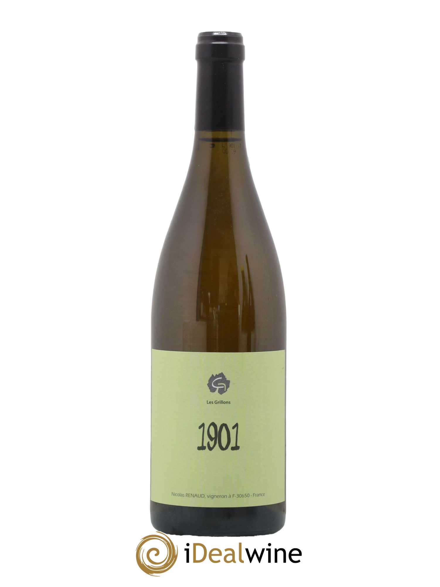 Vin de France 1901 Les Grillons 2017 - Lot de 1 bouteille - 0