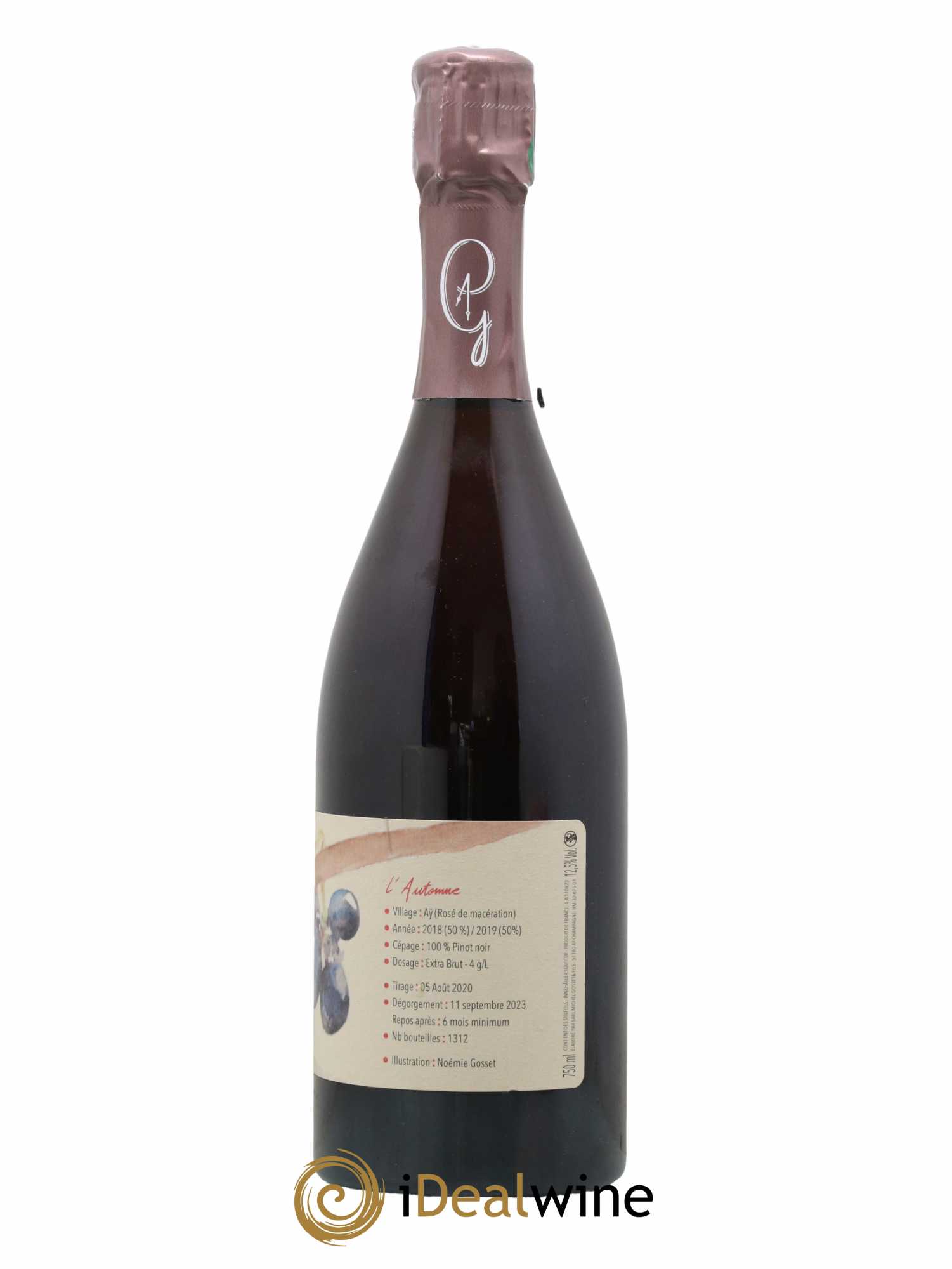 Champagne - Au fil l'Automne des Temps Paul Gosset - Lot de 1 bouteille - 2