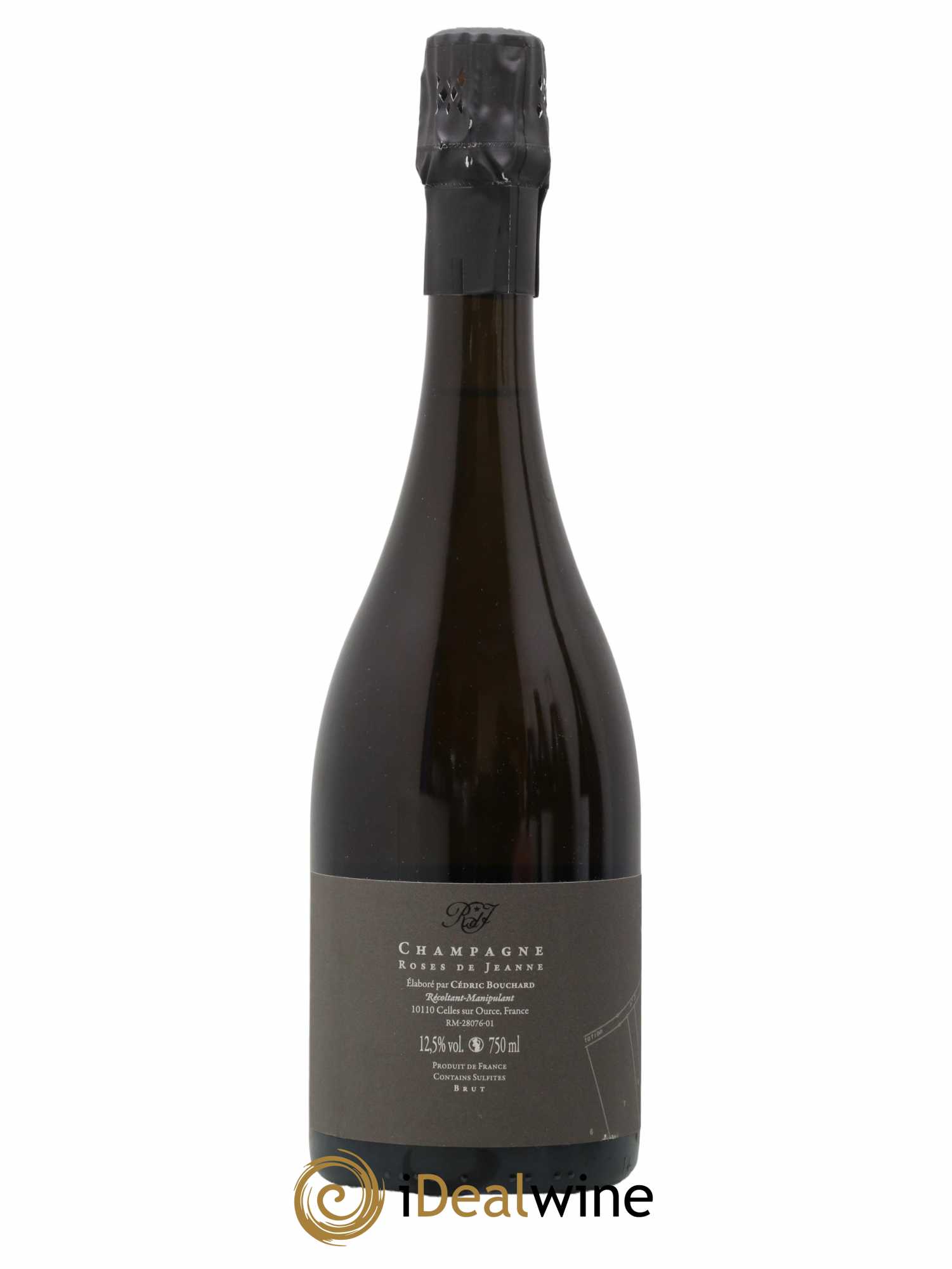 Roses de Jeanne Côte de Val Vilaine Blanc de Noirs Cédric Bouchard 2020 - Lot de 1 bouteille - 1