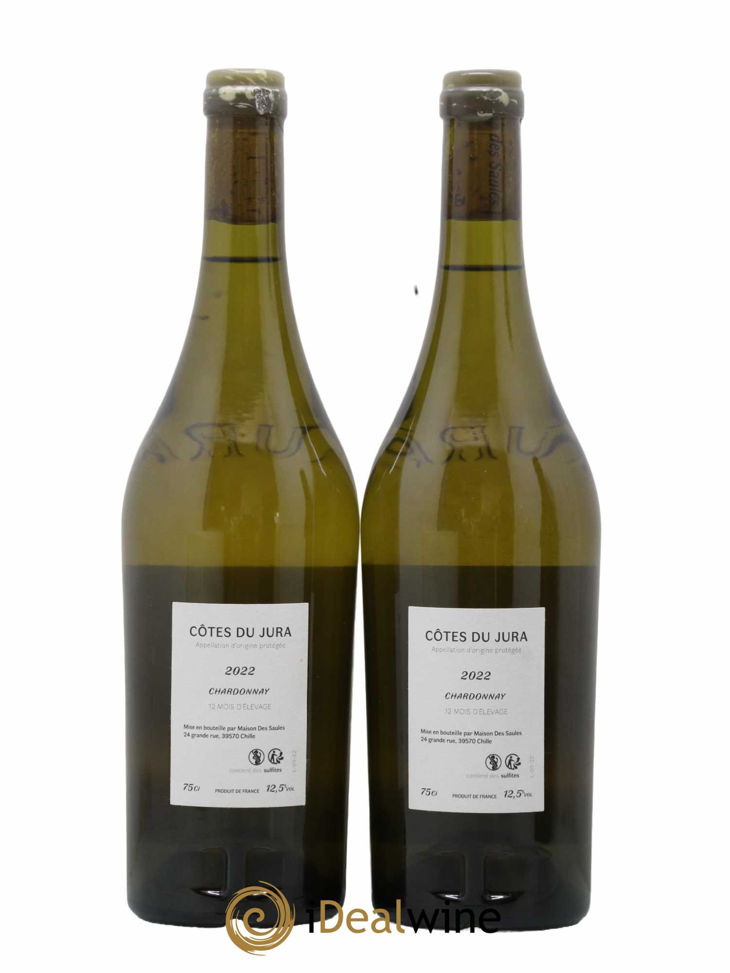 Côtes du Jura La Madeleine Maison des Saules 2022 - Lot de 2 bouteilles - 1
