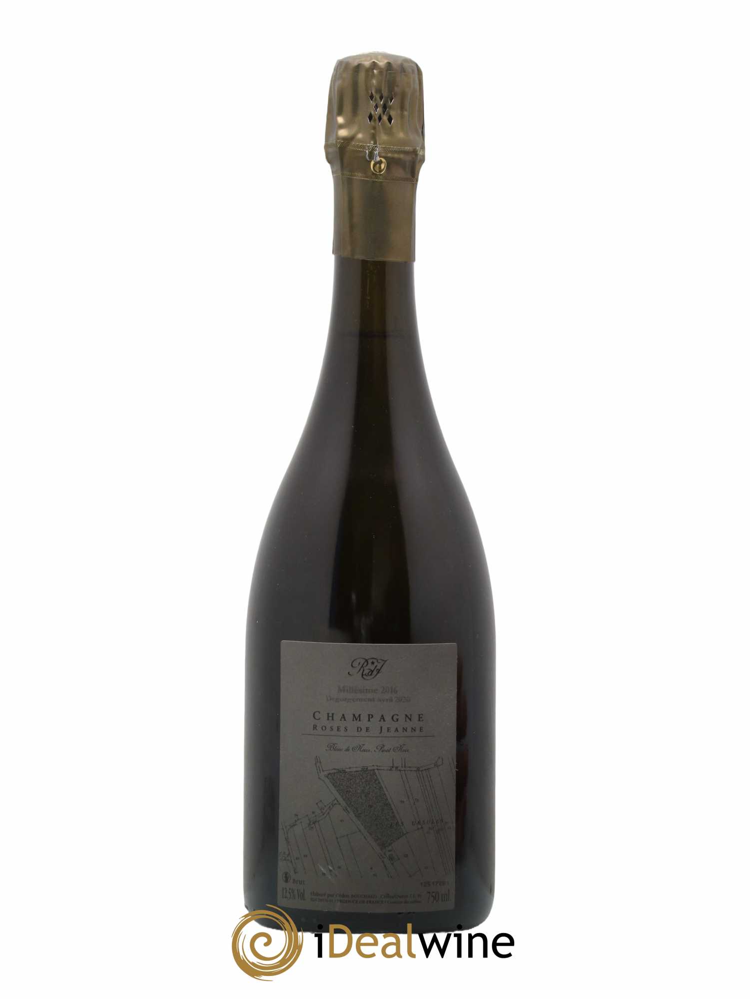 Roses de Jeanne Les Ursules Blanc de Noirs Brut Cédric Bouchard 2016 - Lot de 1 bouteille - 1