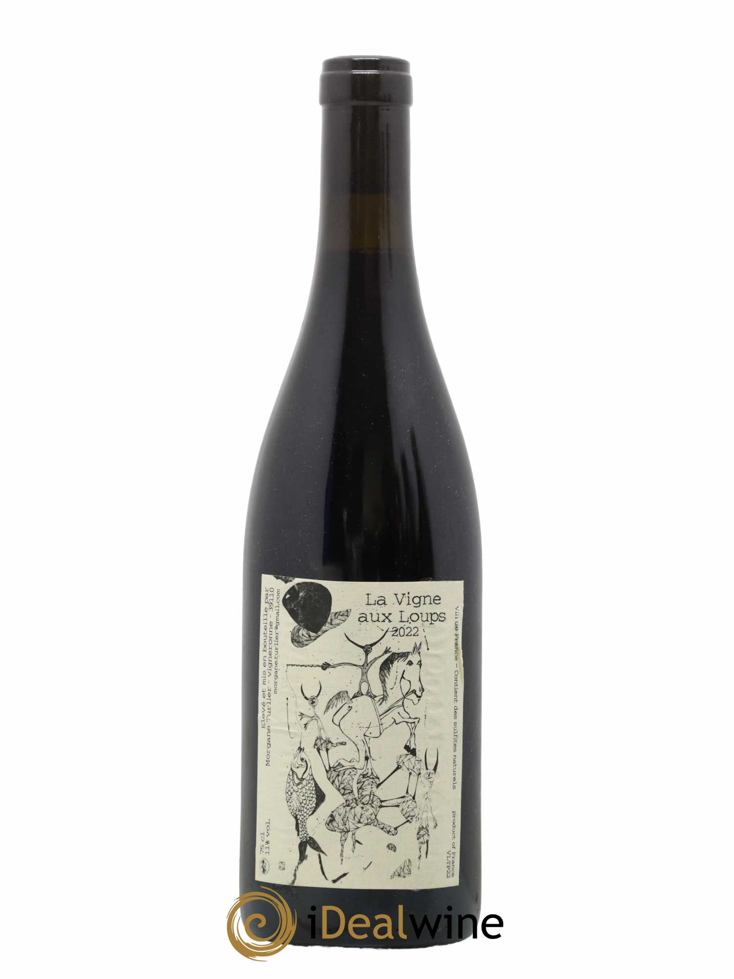 Vin de France La Vigne aux Loups Morgane Turlier 2022 - Lot de 1 bouteille - 0
