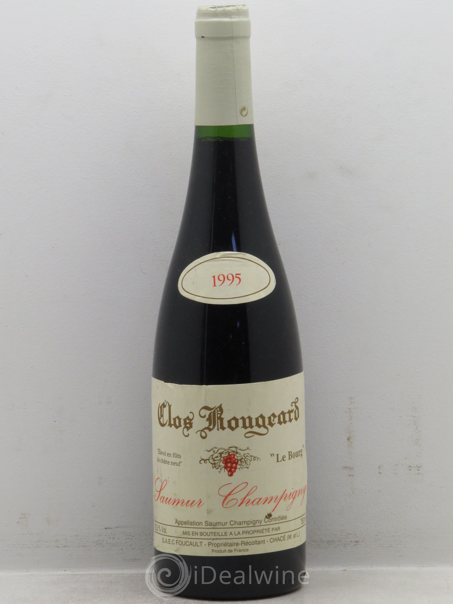 Saumur-Champigny Le Bourg Clos Rougeard 1995 - Lot de 1 bouteille - 0