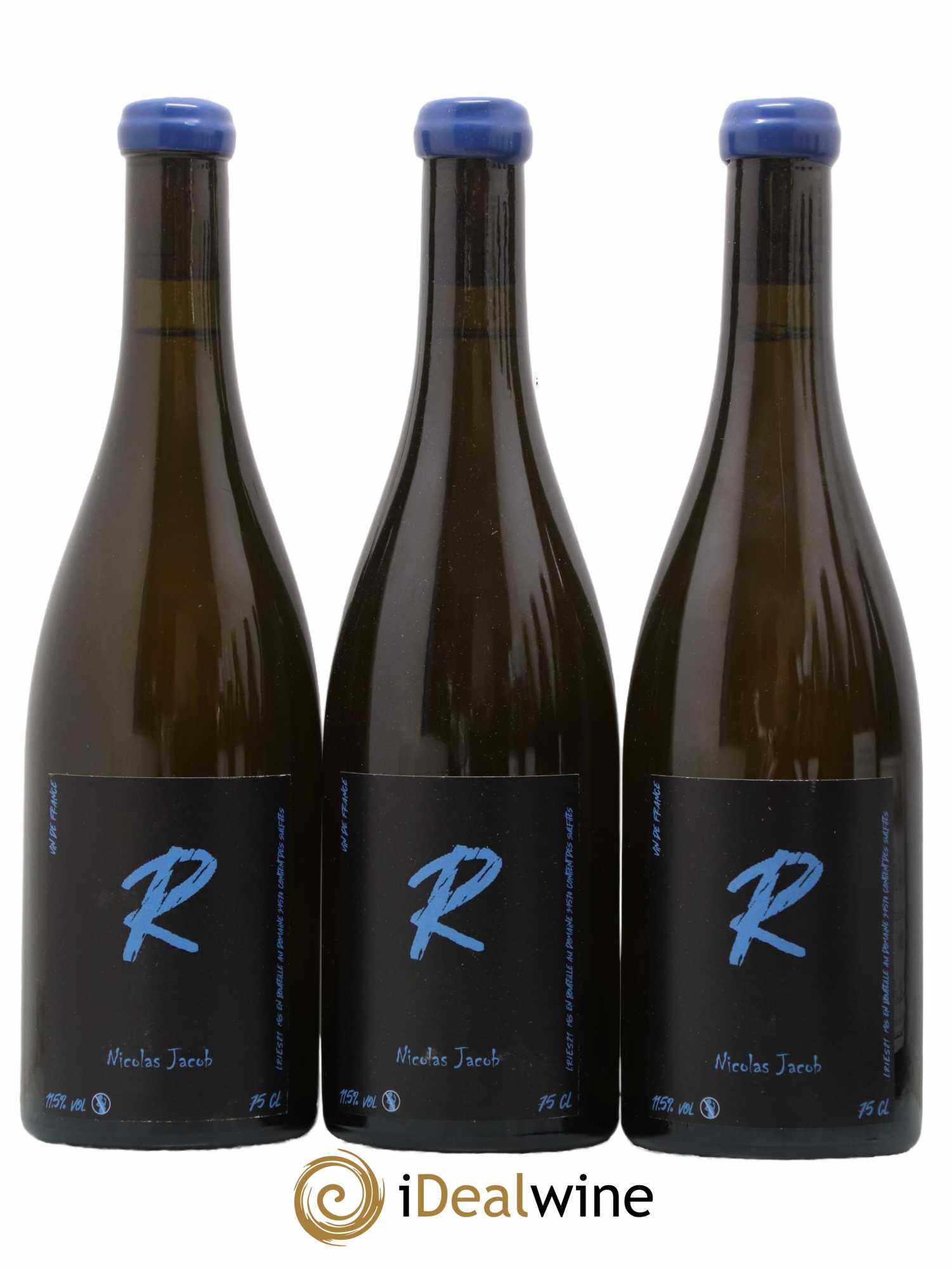 Vin de France Cuvée R Riesling Nicolas Jacob 2021 - Lot de 3 bouteilles - 0