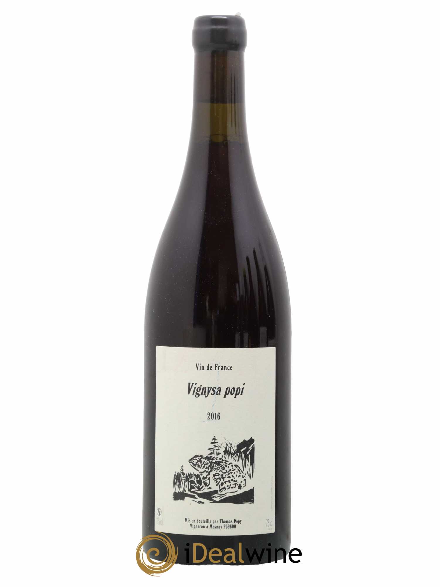 Vin de France Vignysa Popi Thomas Popy 2016 - Lot de 1 bouteille - 0