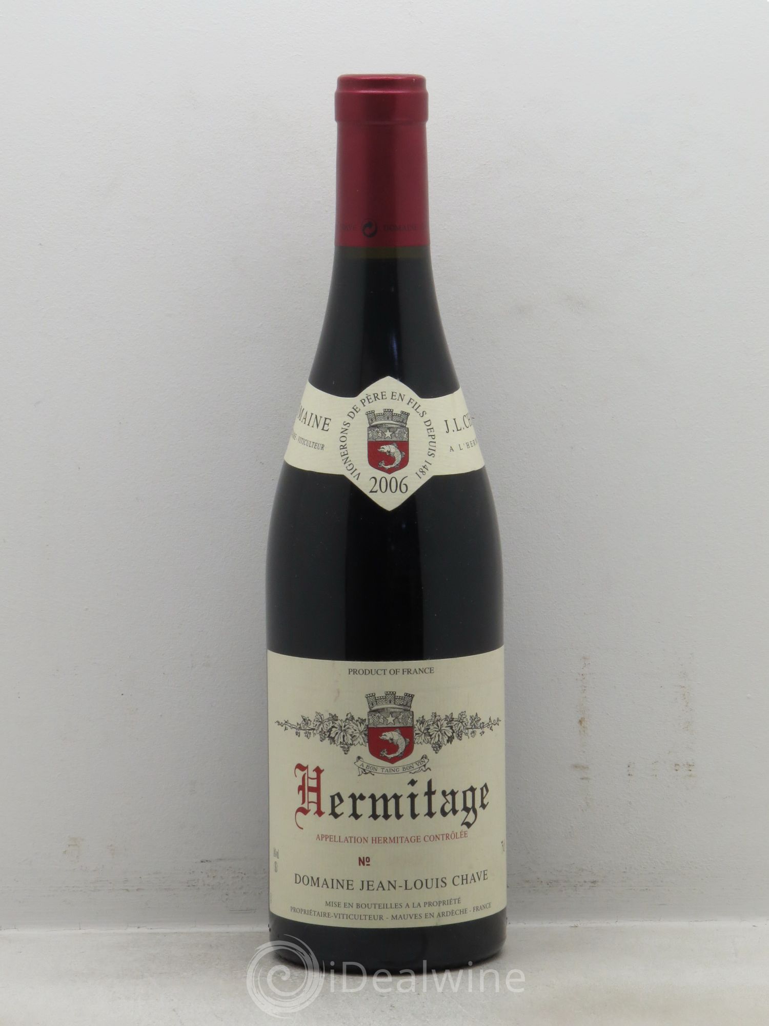 Hermitage Jean-Louis Chave 2006 - Lot de 1 bouteille - 0