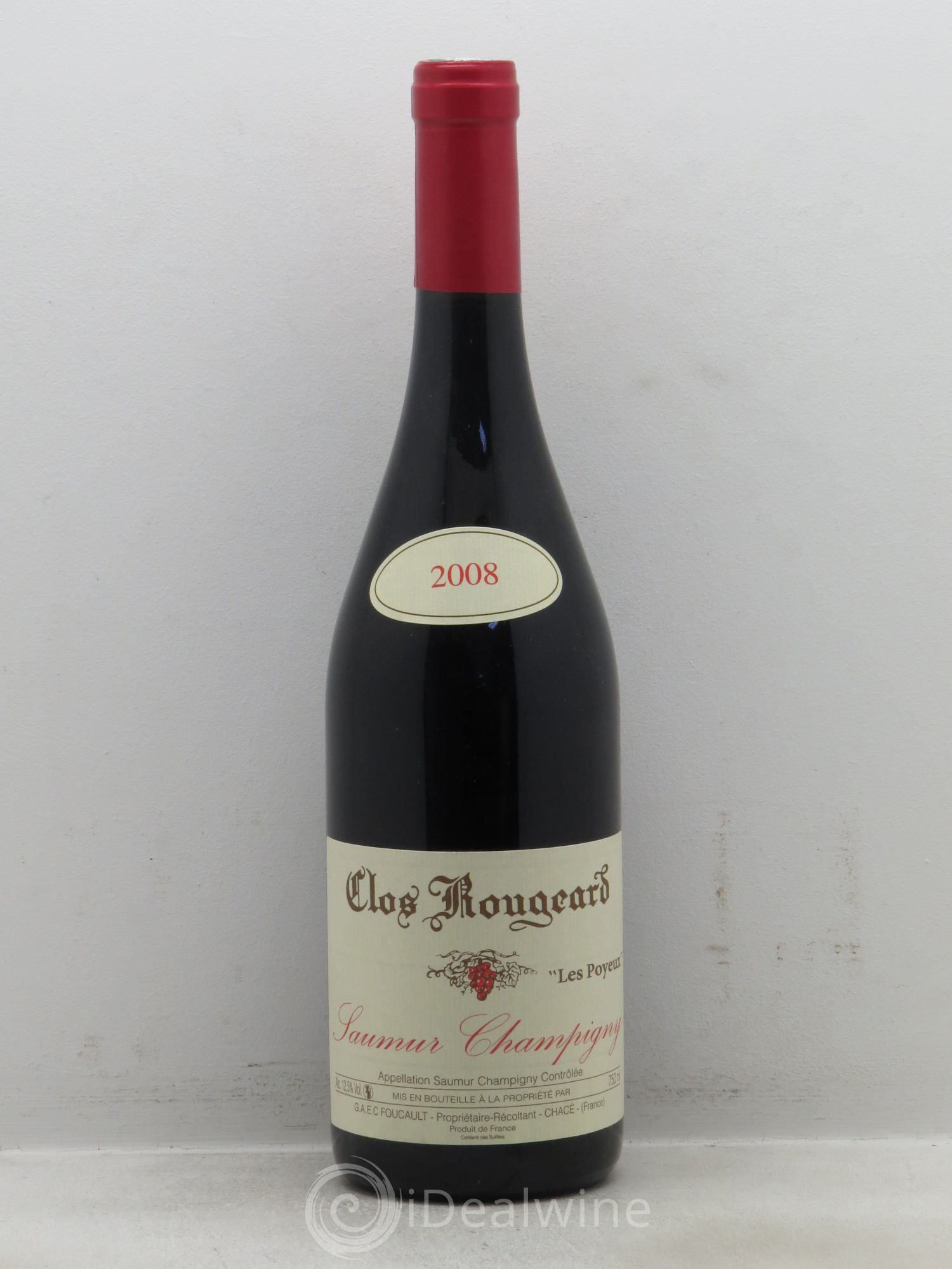 Saumur-Champigny Les Poyeux Clos Rougeard 2008 - Lot de 1 bouteille - 0