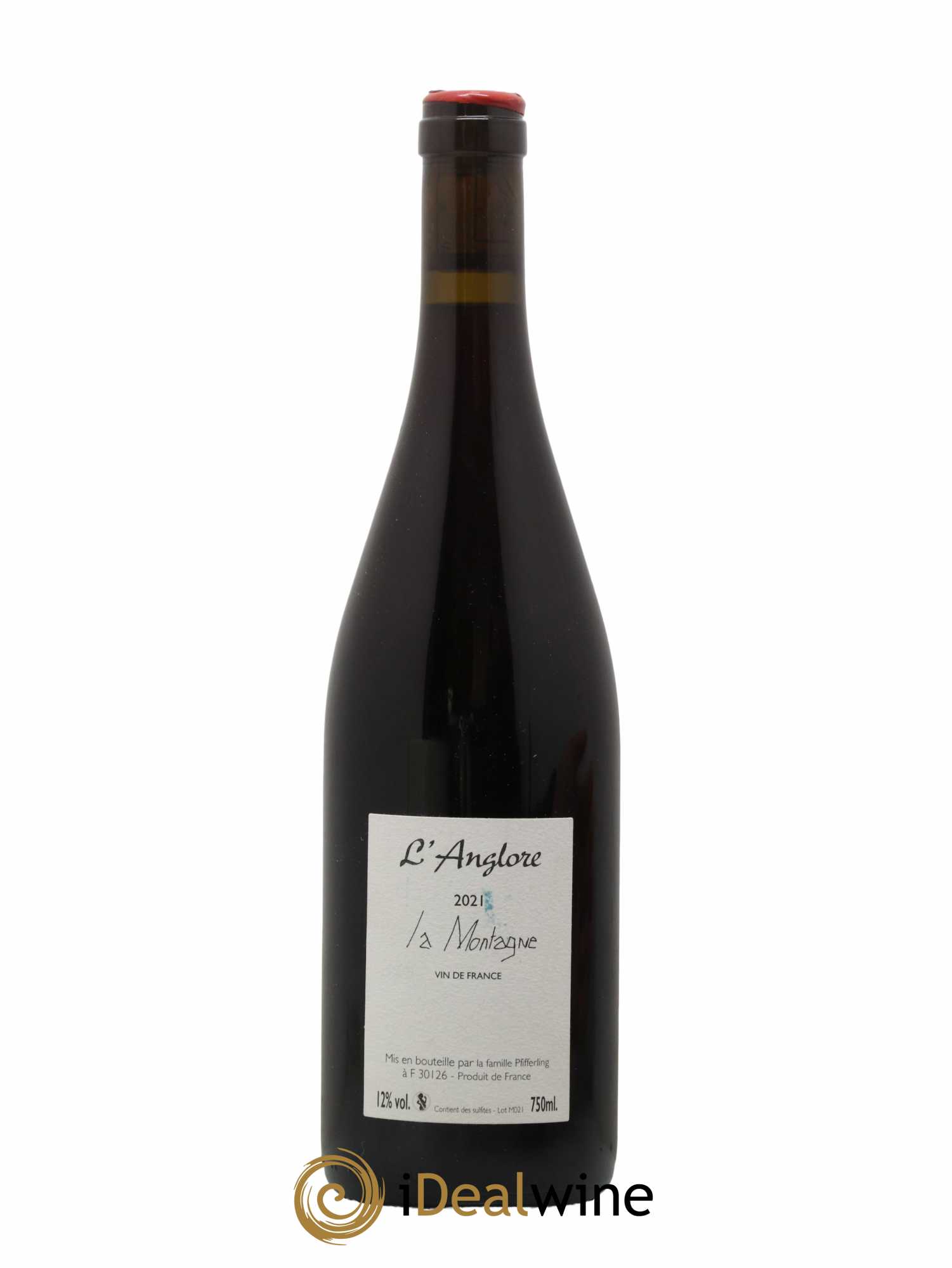 Vin de France La Montagne Anglore 2021 - Lot de 1 bouteille - 1