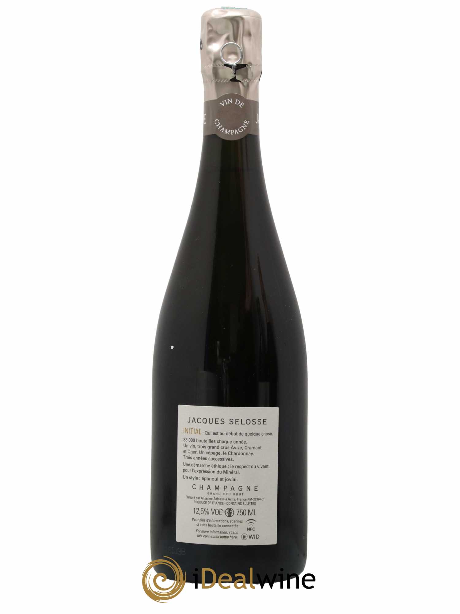 Initial Brut Jacques Selosse - Lot de 1 bouteille - 1