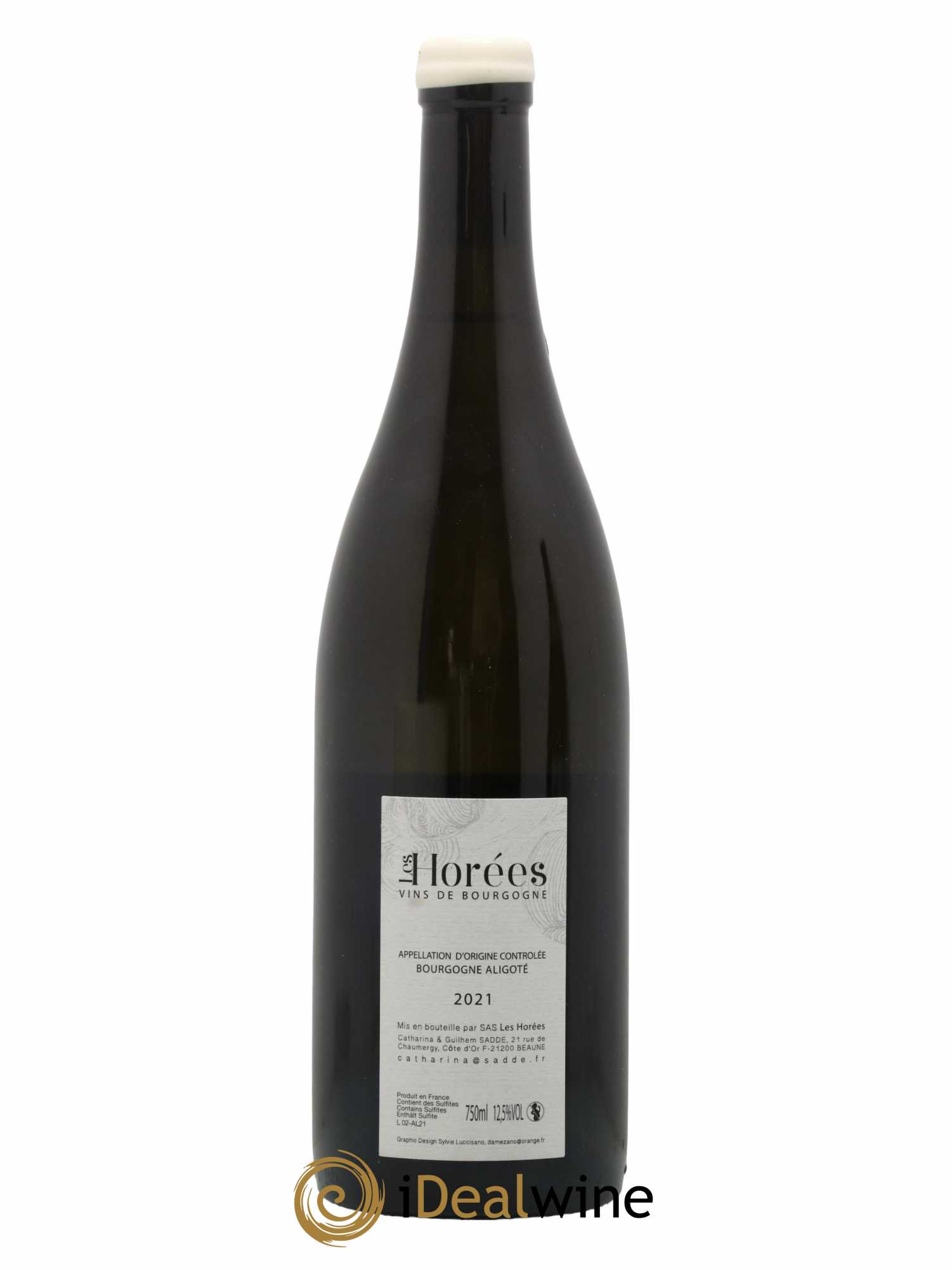 Bourgogne Aligoté En Coulezain Les Horées 2021 - Lot de 1 bouteille - 1