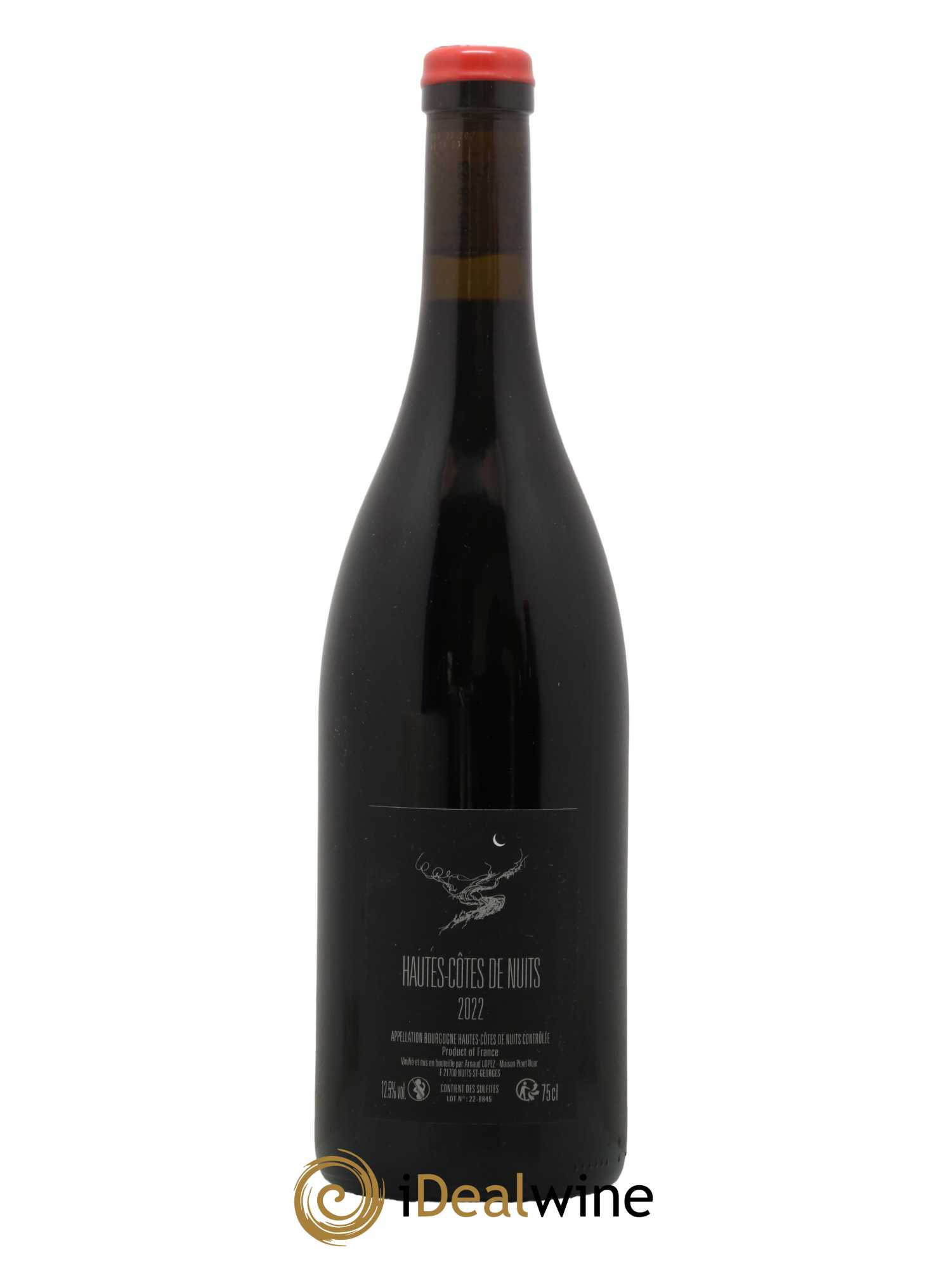 Hautes-Côtes de Nuits Pinot Noar Arnaud Lopez 2022 - Lot de 1 bouteille - 1