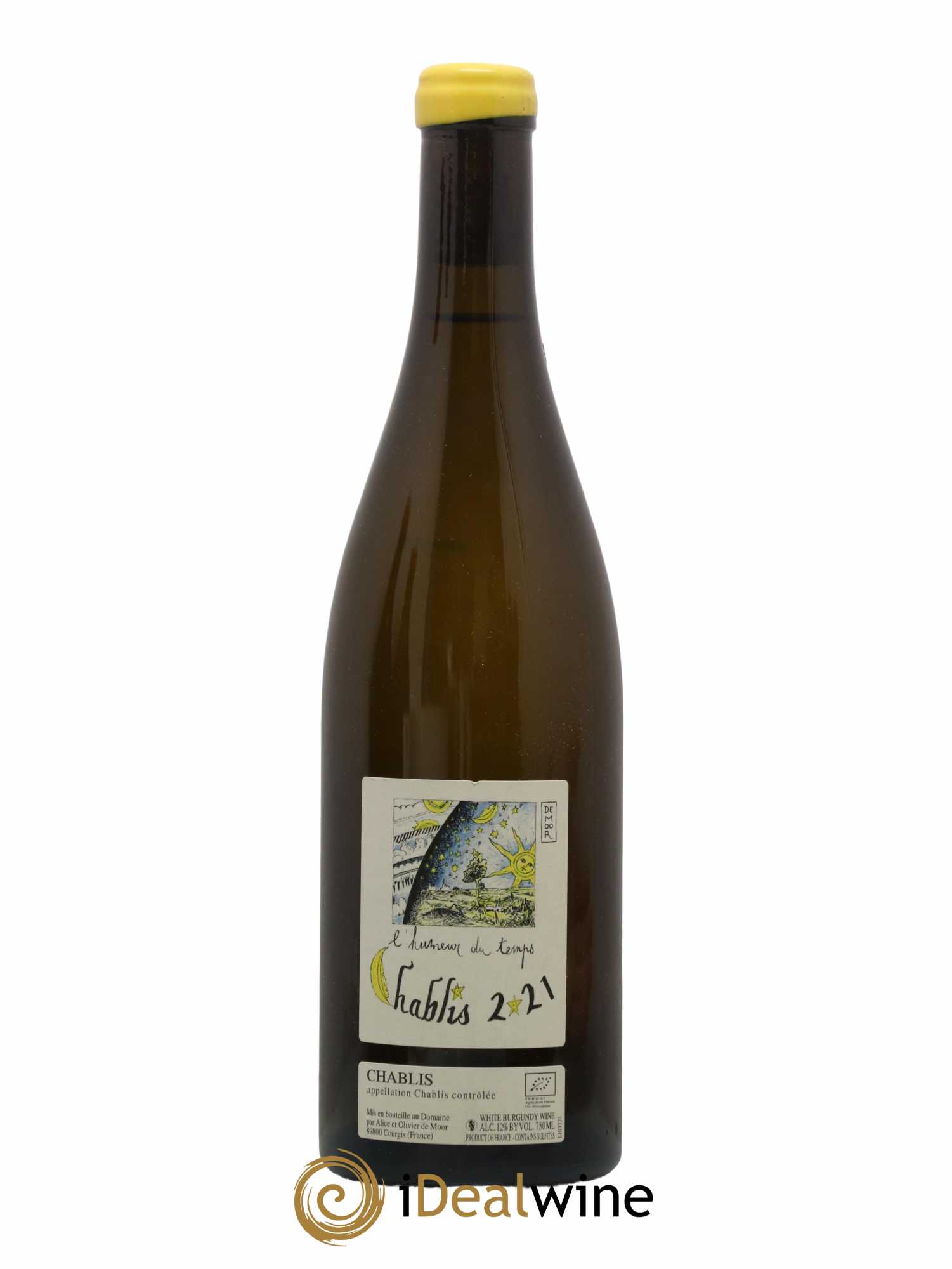 Chablis L'Humeur du Temps Alice et Olivier De Moor 2021 - Lot de 1 bouteille - 0