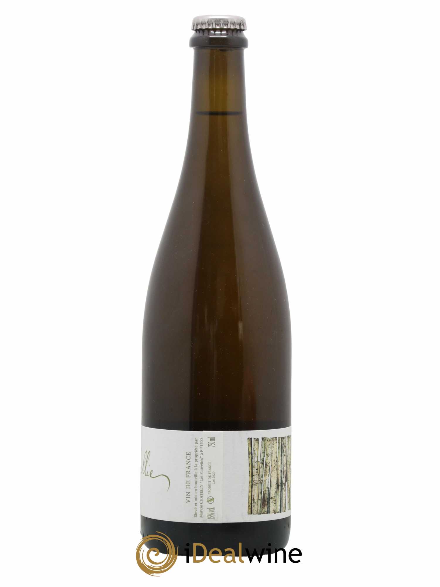 Vin de France L'Embellie Les Fauvettes Maryse Chatelin 2020 - Lot of 1 bottle - 2