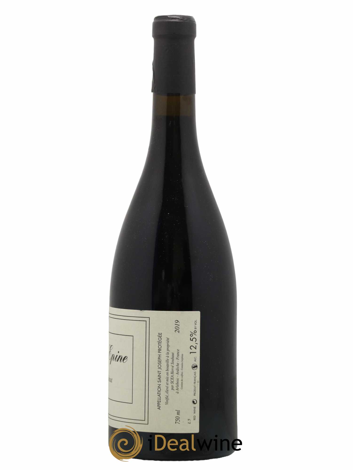 Saint-Joseph Sainte Epine Hervé Souhaut - Domaine Romaneaux-Destezet 2019 - Lot de 1 bouteille - 1