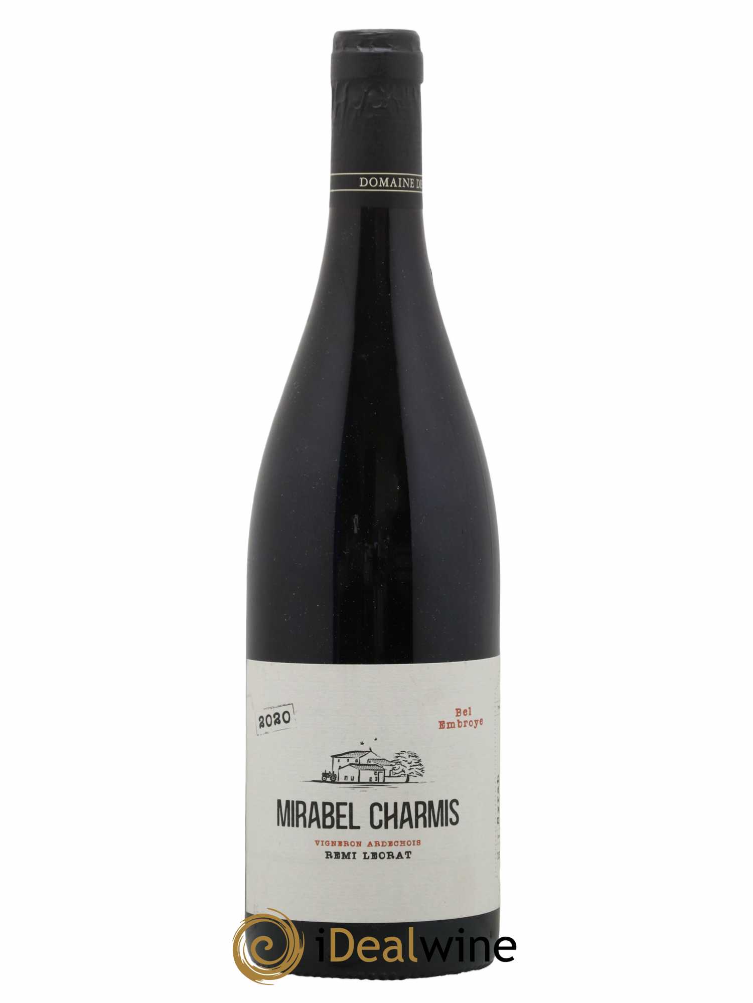 Ardèche Bel Embroye Domaine Mirabel Charmis Remi Leorat 2020 - Lot de 1 bouteille - 0