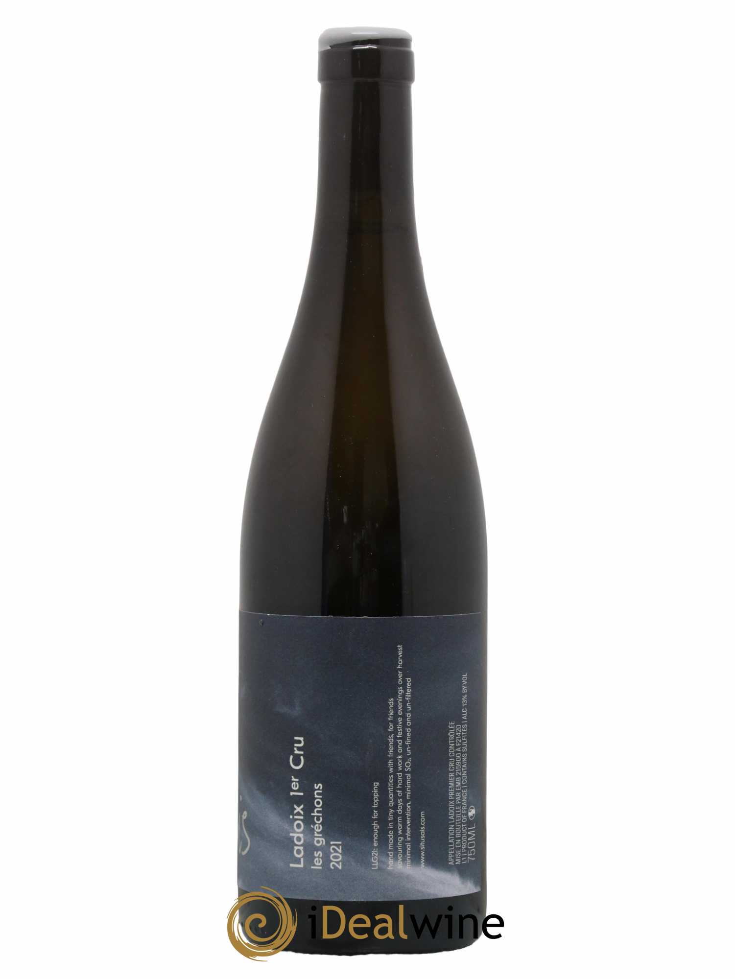 Ladoix 1er Cru Les Gréchons Domaine Si Tu Sais 2021 - Lot de 1 bouteille - 1