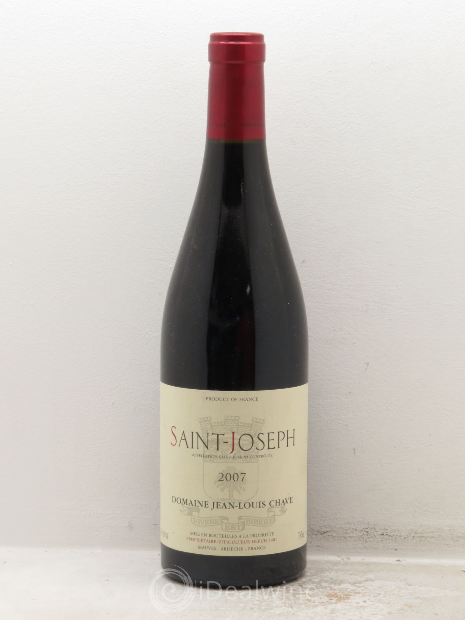 Saint-Joseph Jean-Louis Chave 2007 - Lot de 1 bouteille - 0
