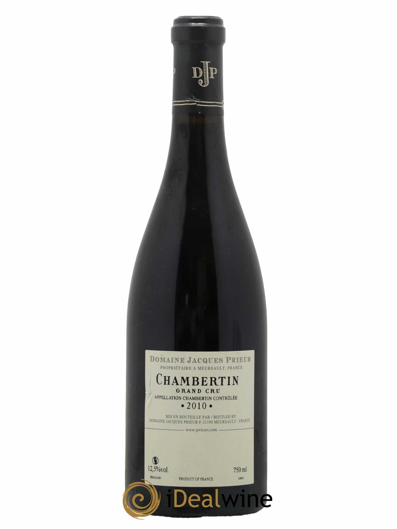 Chambertin Grand Cru Jacques Prieur (Domaine) 2010 - Lot de 1 bouteille - 1